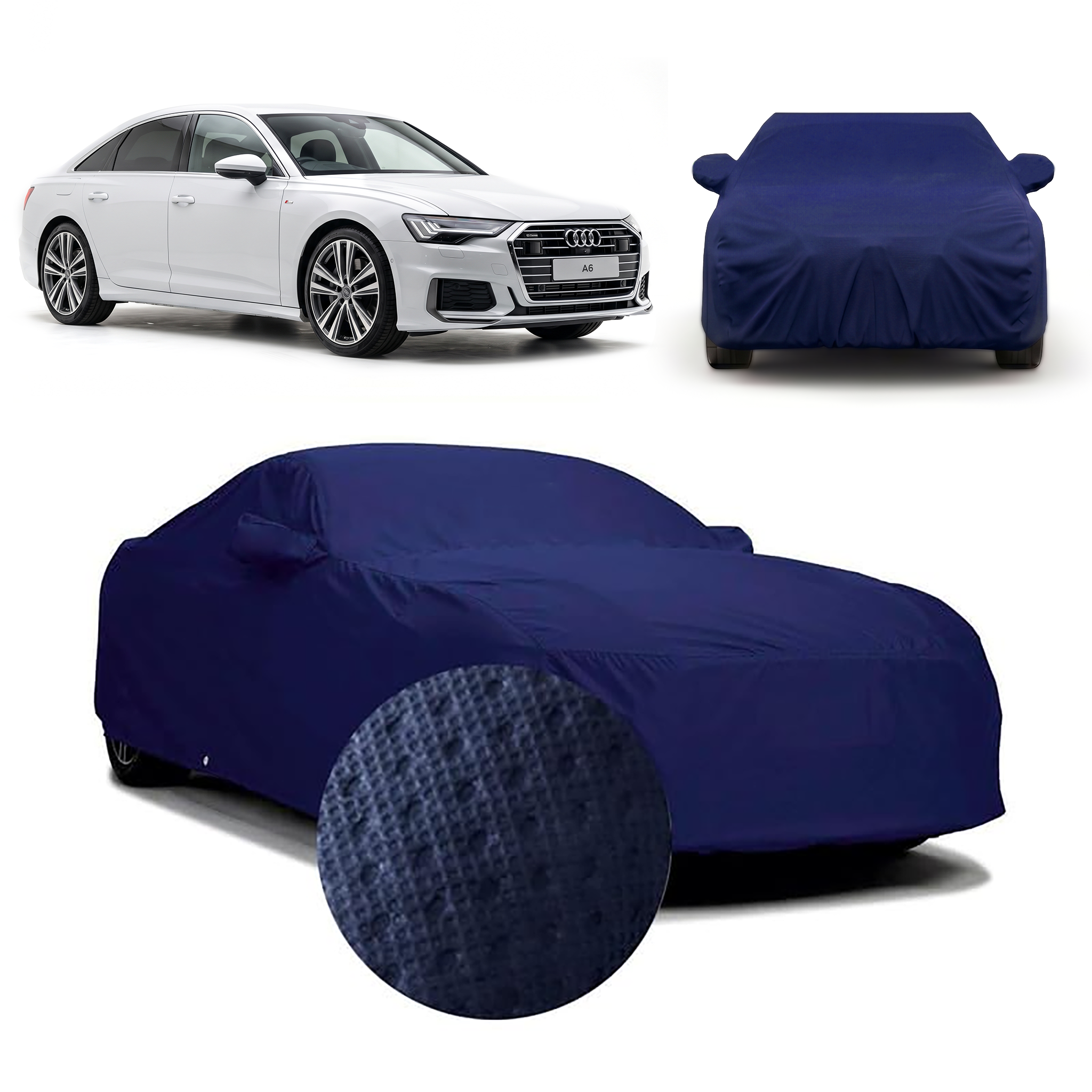 PROTEGO Premium Car Cover for Audi A6 | Waterproof, Dustproof & UV Protection |