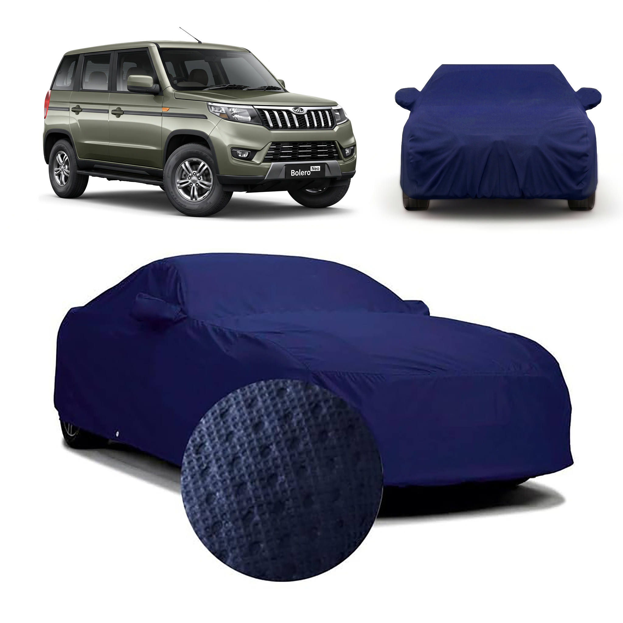 PROTEGO Premium Car Cover for Mahindra Bolero SLX | Waterproof, Dustproof & UV Protection |