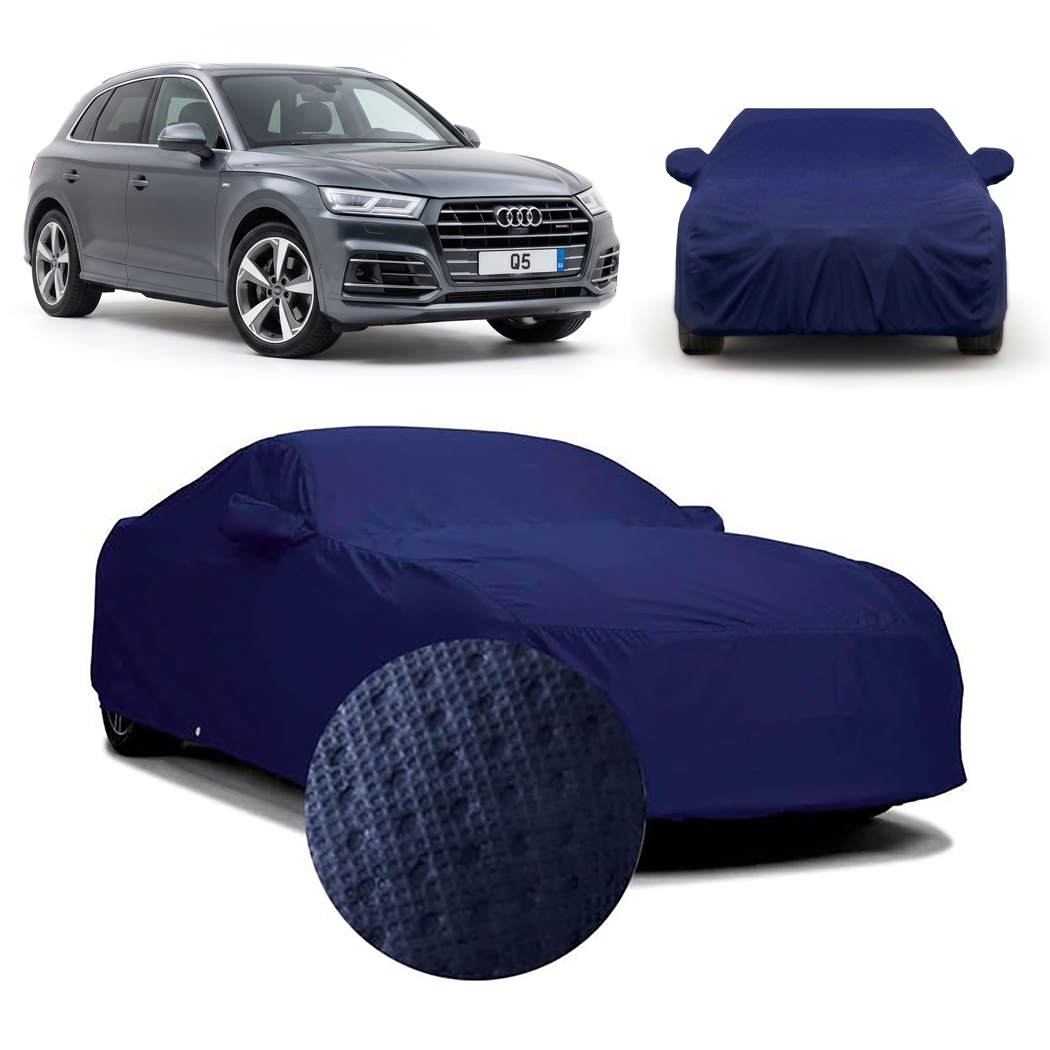 PROTEGO Premium Car Cover for Audi Q5 | Waterproof, Dustproof & UV Protection |