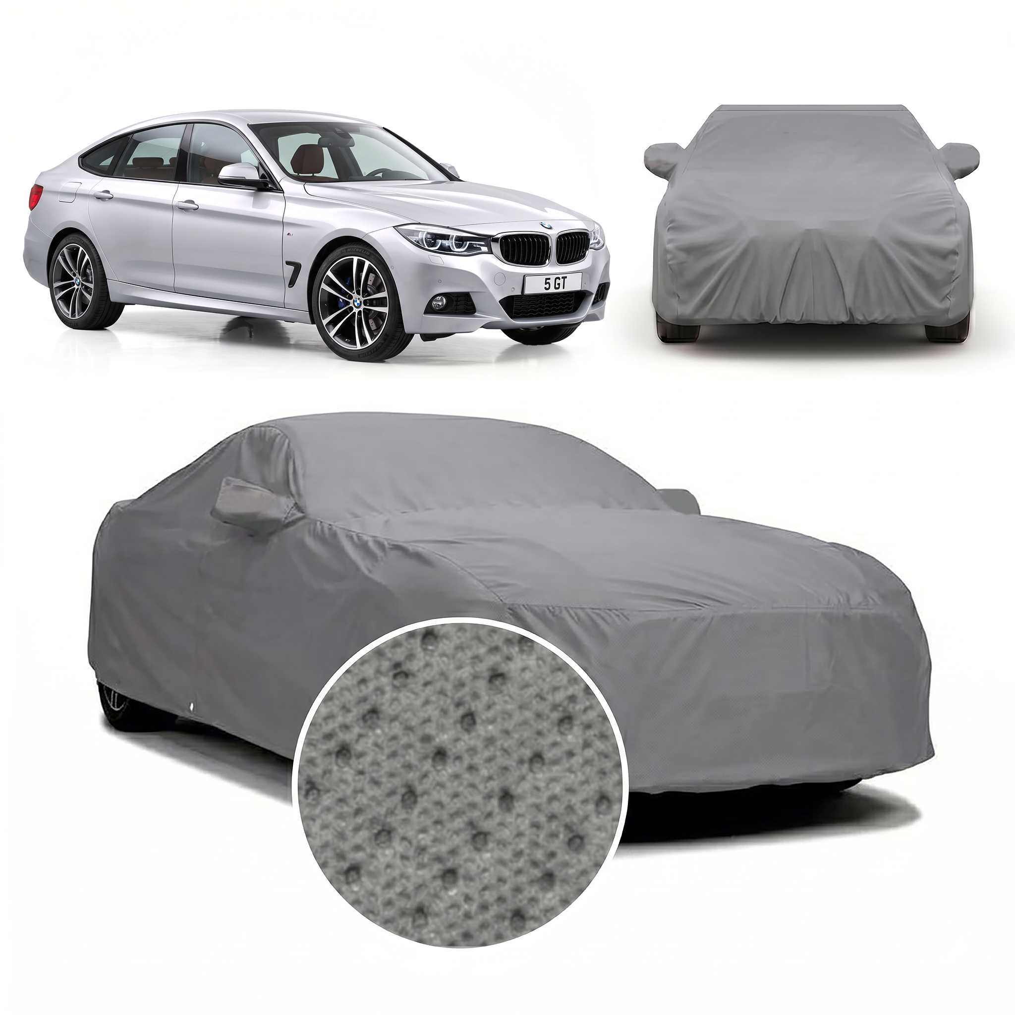 PROTEGO Premium Car Cover for BMW 5 GT | Waterproof, Dustproof & UV Protection |
