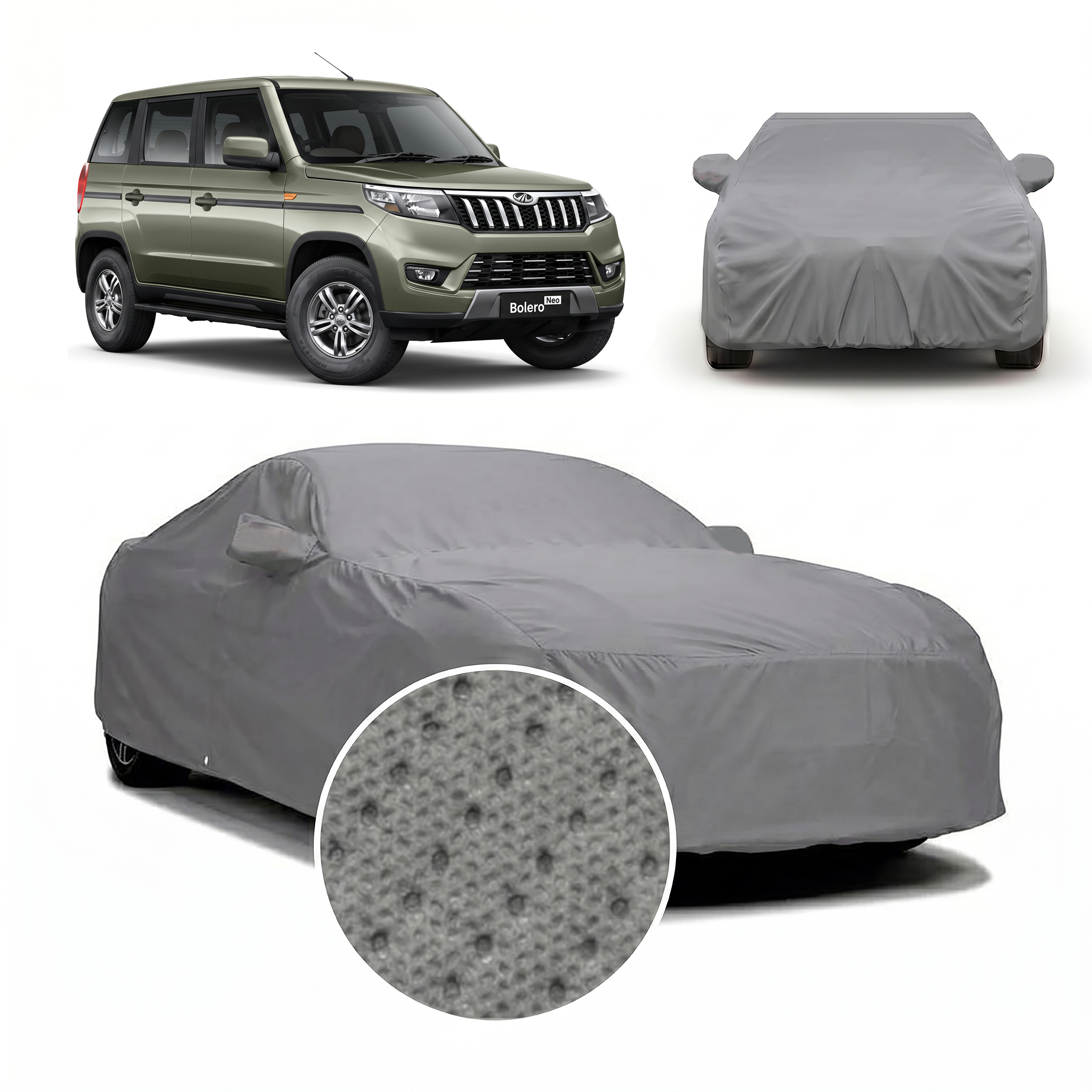 PROTEGO Premium Car Cover for Mahindra Bolero NEO | Waterproof, Dustproof & UV Protection |