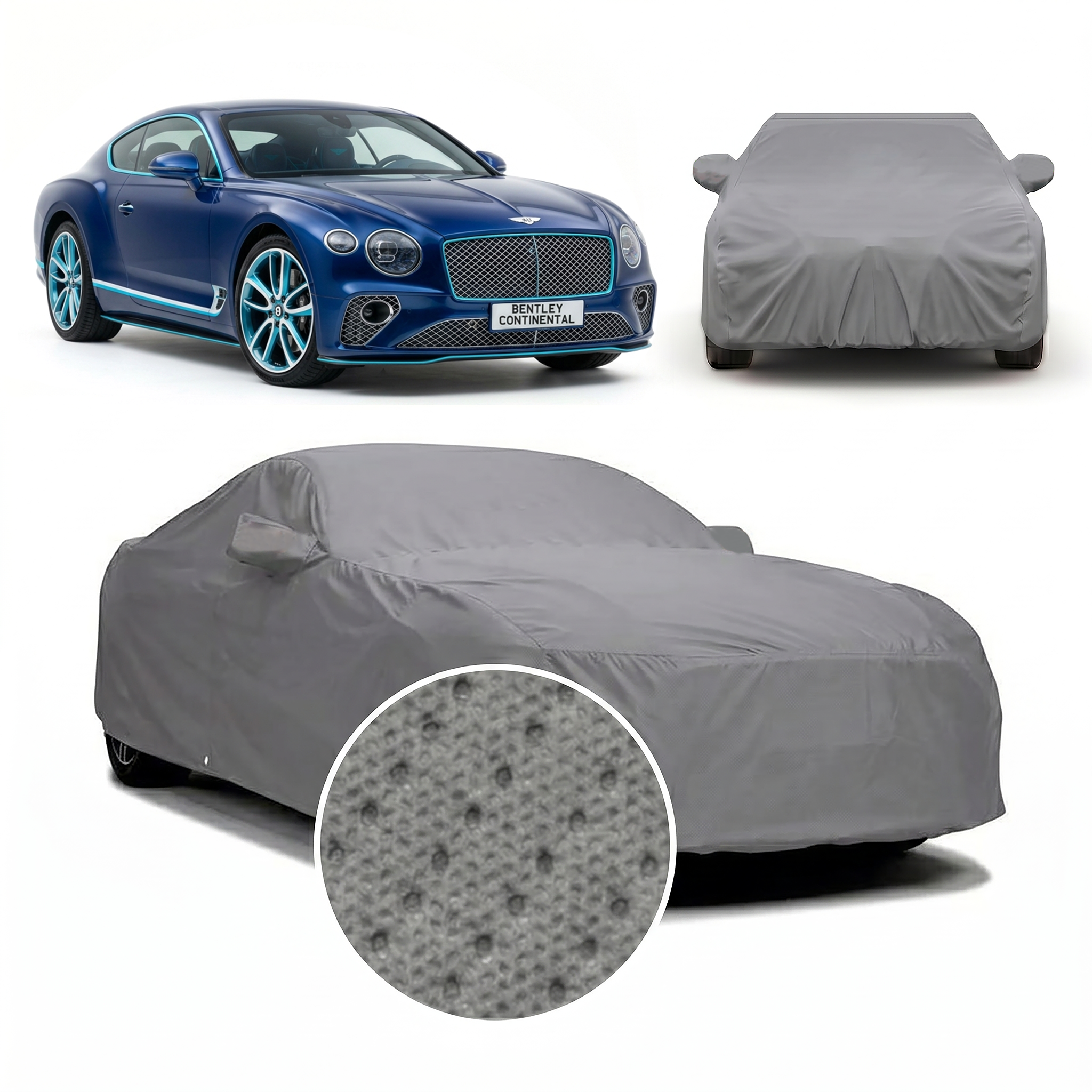 PROTEGO Premium Car Cover for Bentley Continental | Waterproof, Dustproof & UV Protection |