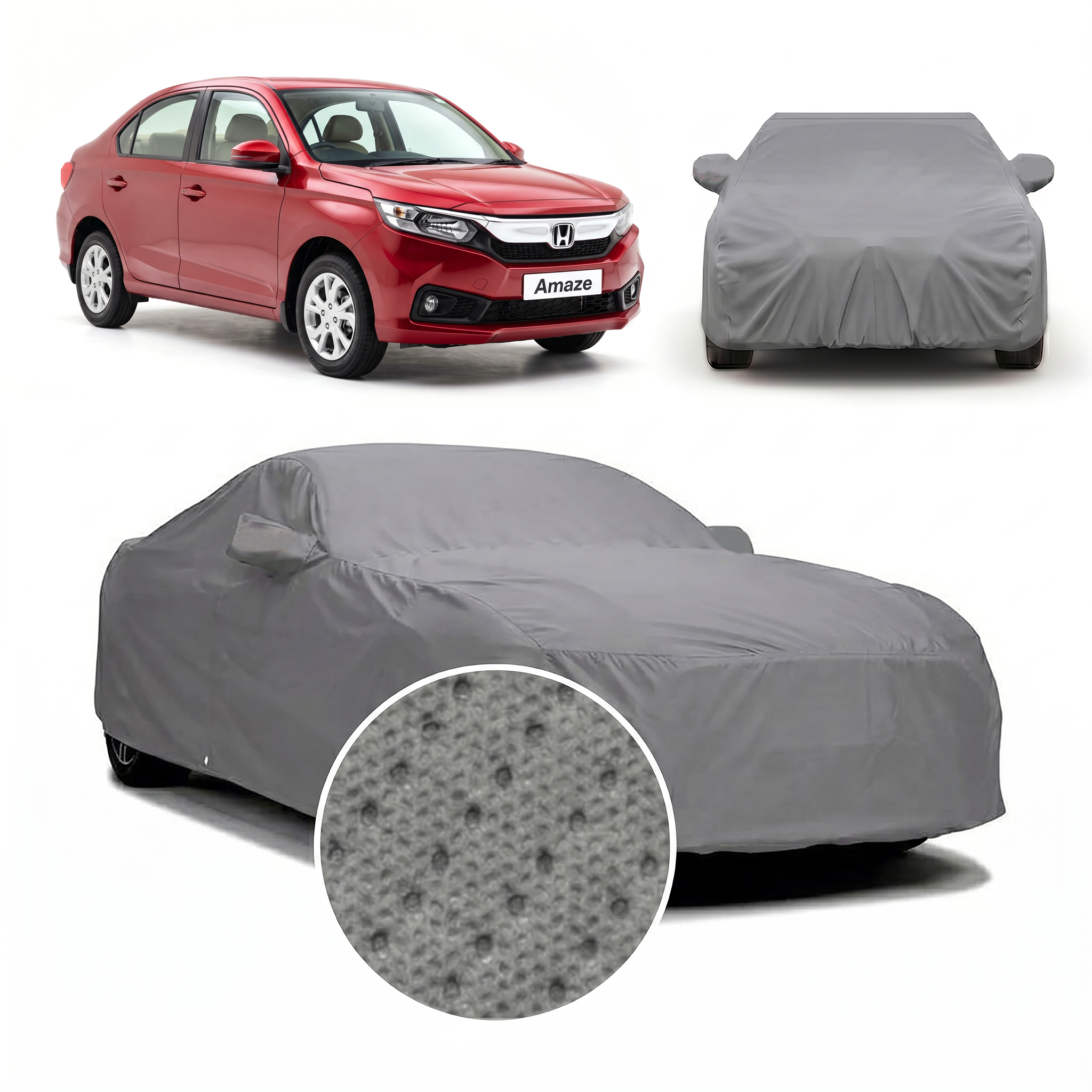 PROTEGO Premium Car Cover for Honda Amaze Antenna Old | Waterproof, Dustproof & UV Protection |