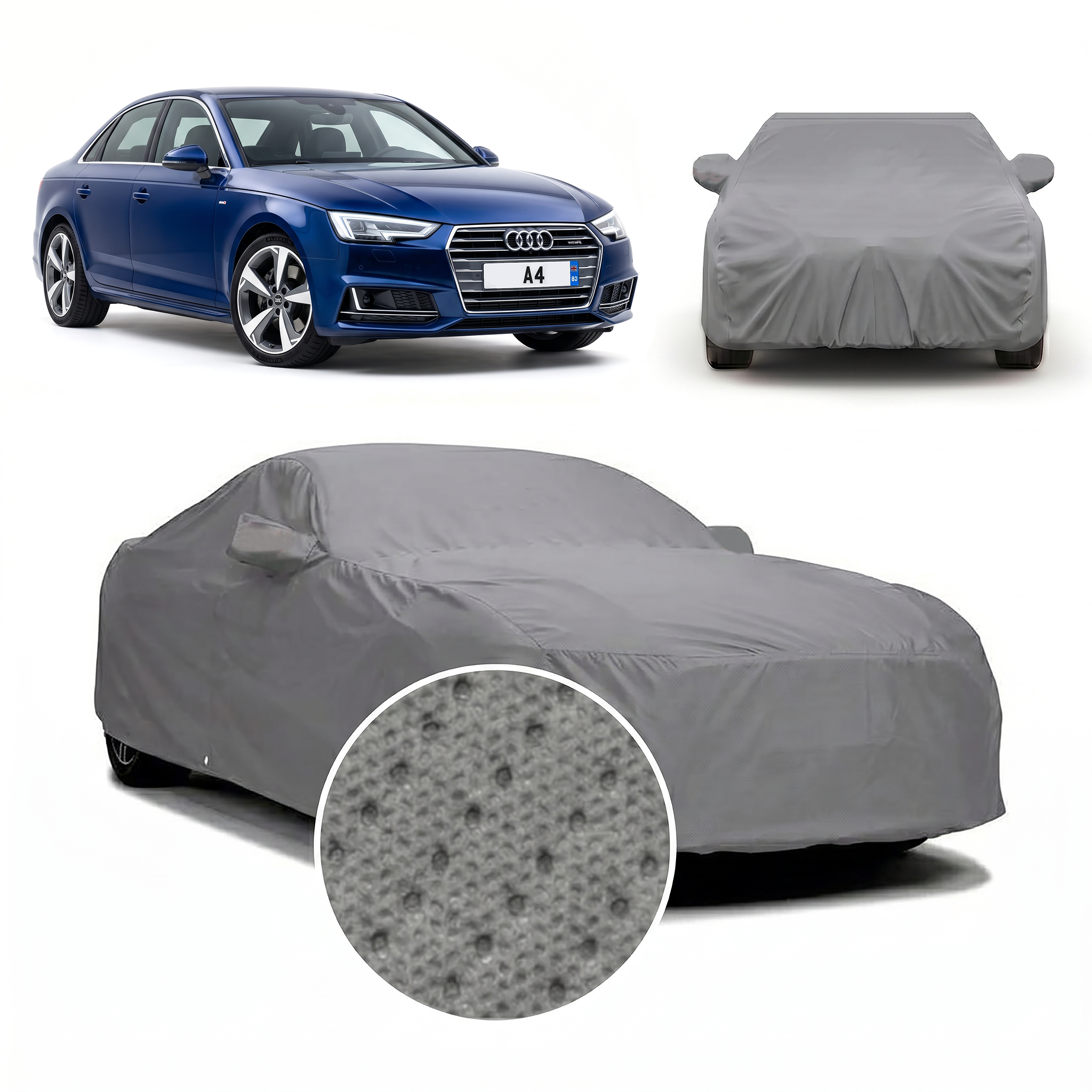 PROTEGO Premium Car Cover for Audi A4 | Waterproof, Dustproof & UV Protection |