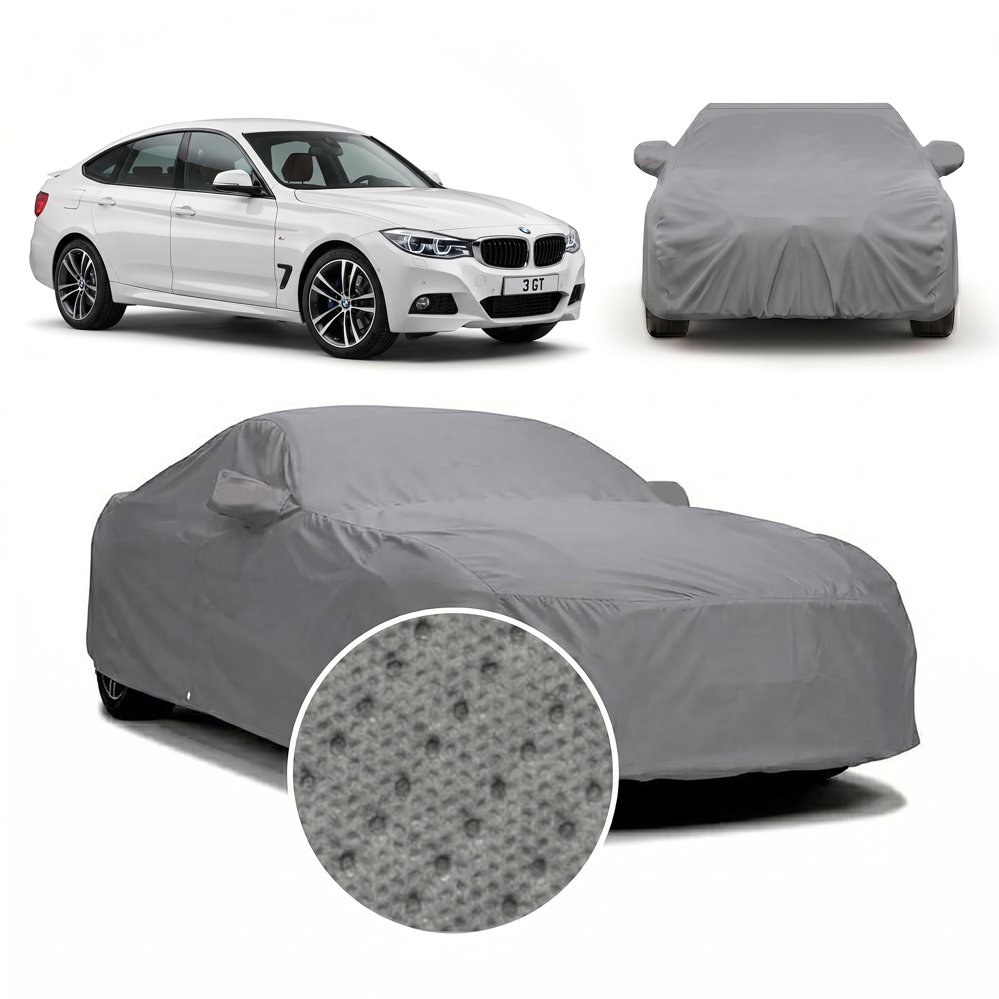 PROTEGO Premium Car Cover for BMW 3 GT | Waterproof, Dustproof & UV Protection |