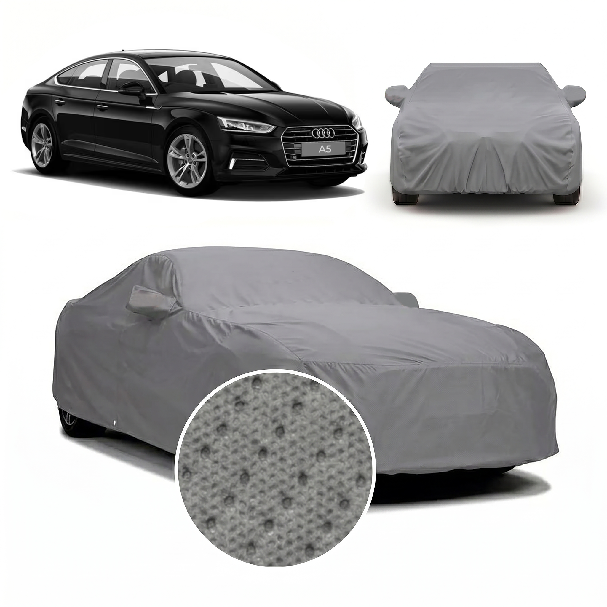 PROTEGO Premium Car Cover for Audi A5 | Waterproof, Dustproof & UV Protection |