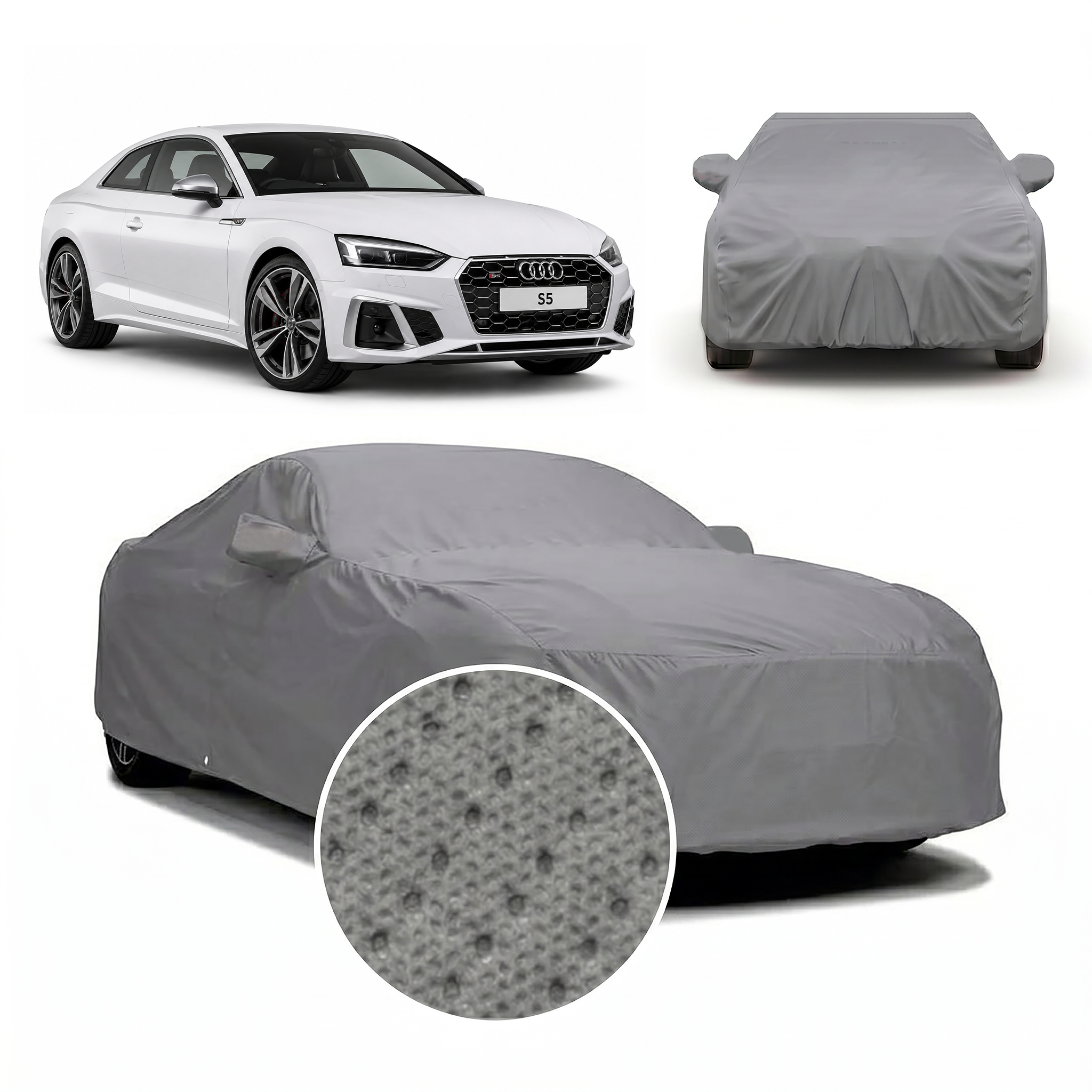 PROTEGO Premium Car Cover for Audi S5 | Waterproof, Dustproof & UV Protection |