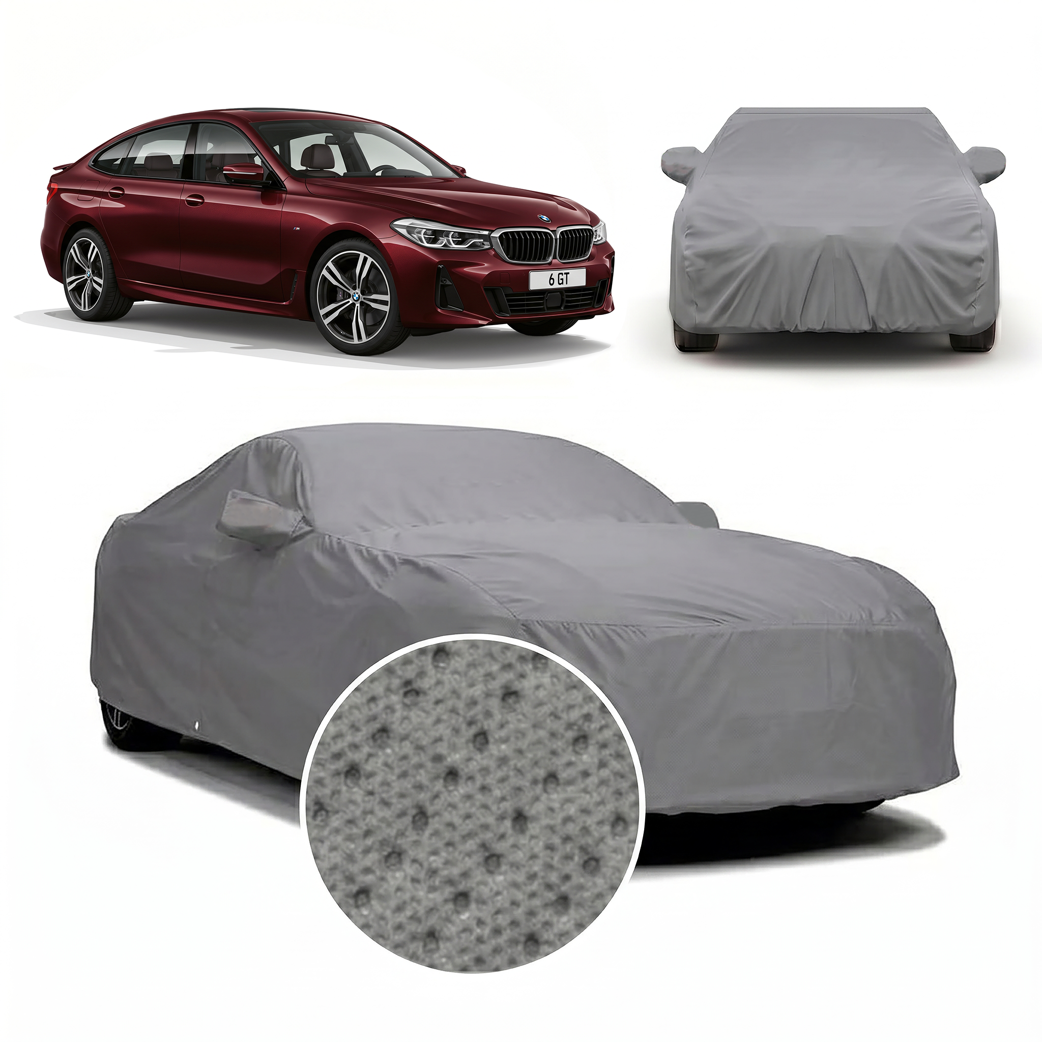 PROTEGO Premium Car Cover for BMW 6 GT | Waterproof, Dustproof & UV Protection |