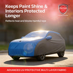 PROTEGO Premium Car Cover for Honda Amaze Antenna New | Waterproof, Dustproof & UV Protection |