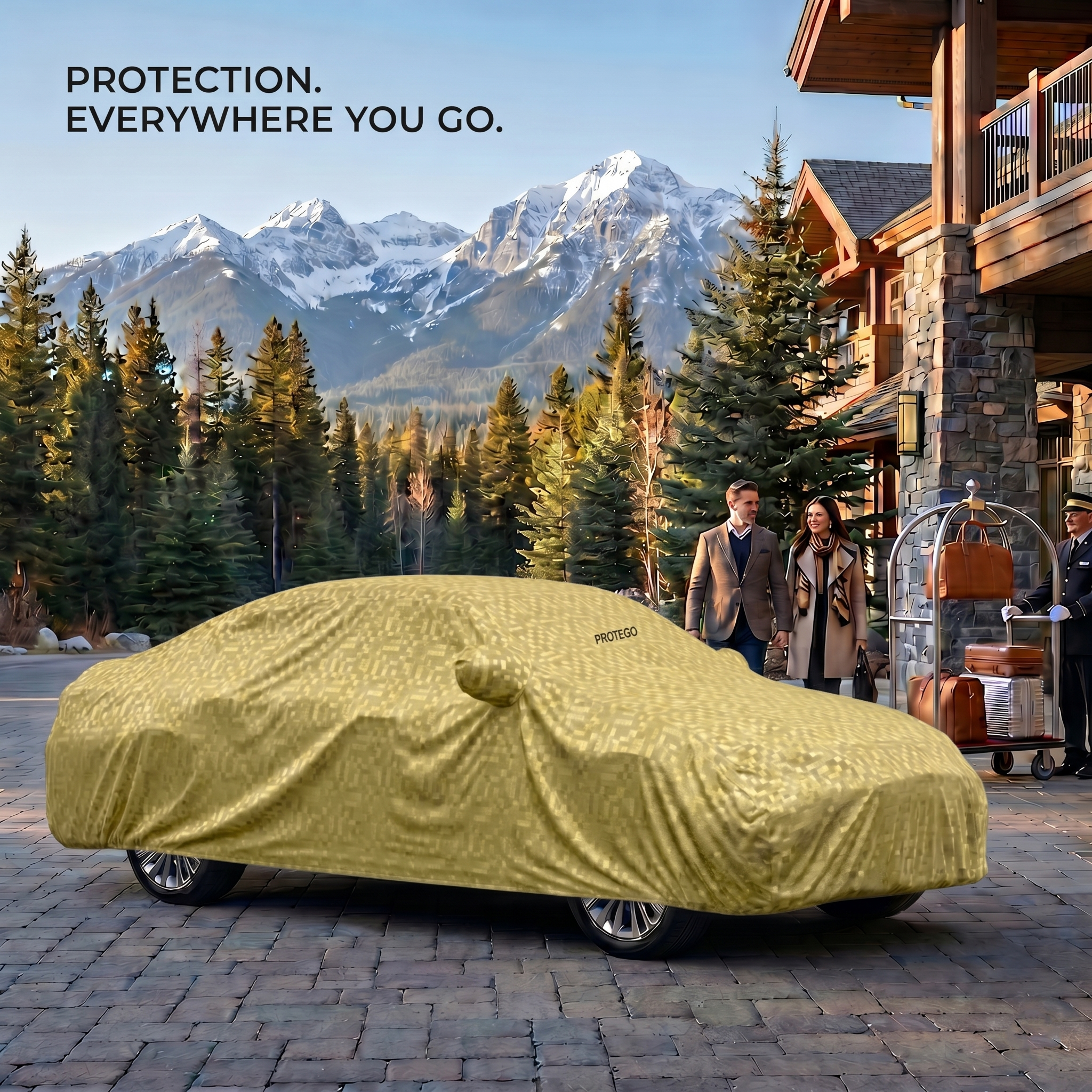 PROTEGO Premium Car Cover for Honda WRV Antenna | Waterproof, Dustproof & UV Protection |