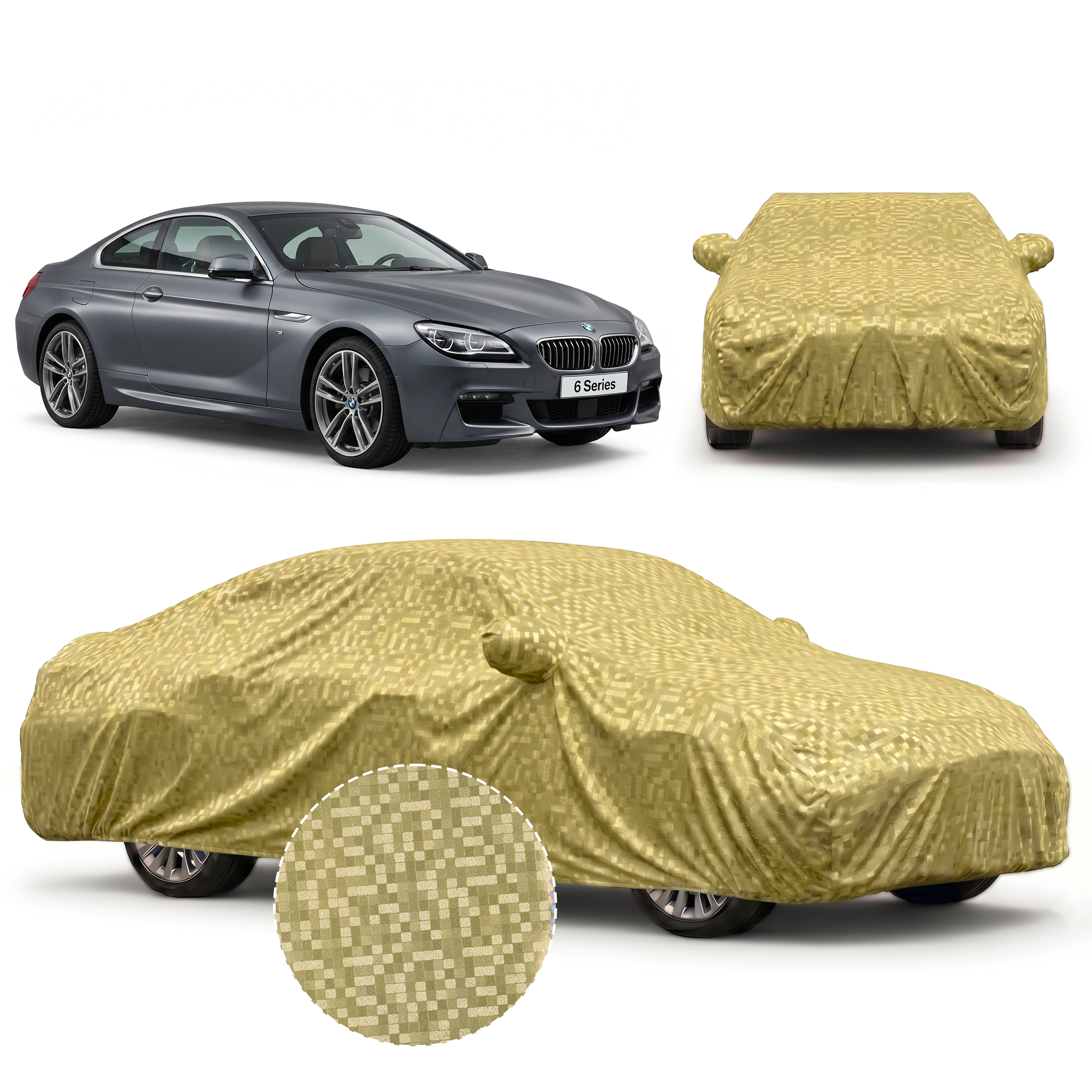 PROTEGO Premium Car Cover for BMW 6 Series | Waterproof, Dustproof & UV Protection |