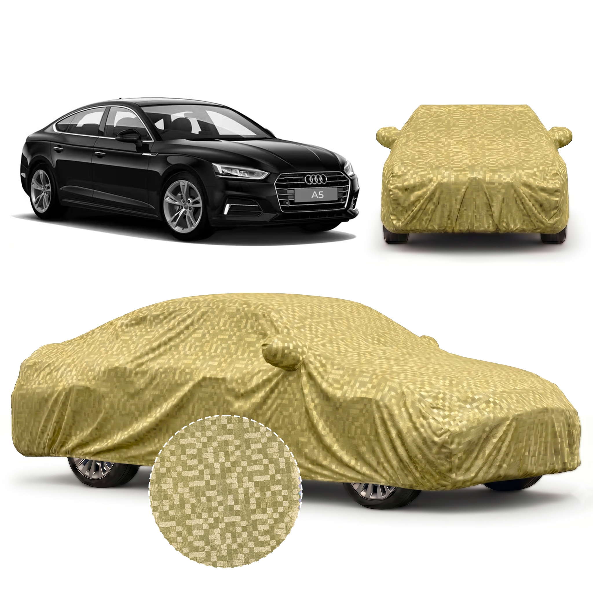 PROTEGO Premium Car Cover for Audi A5 | Waterproof, Dustproof & UV Protection |