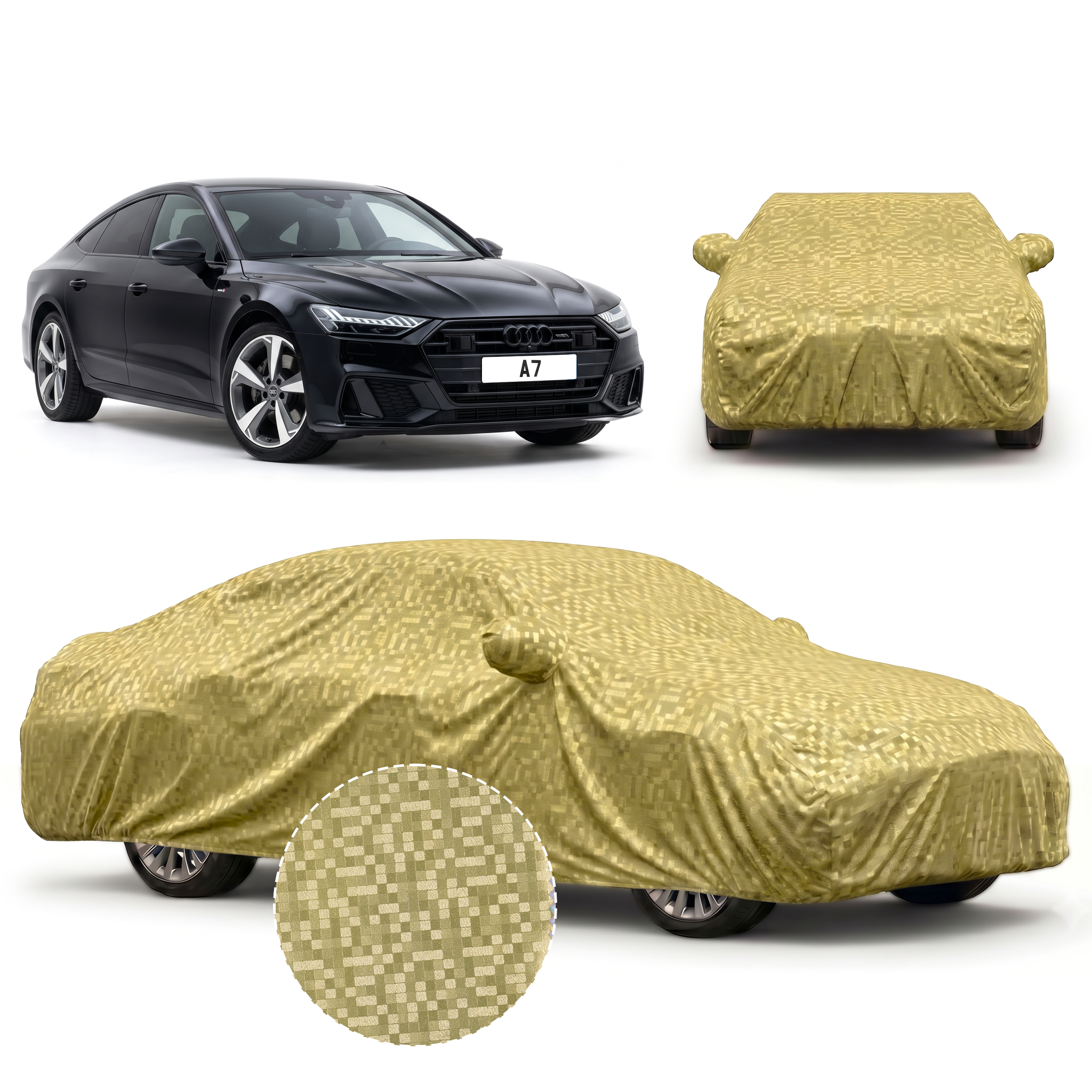 PROTEGO Premium Car Cover for Audi A7 | Waterproof, Dustproof & UV Protection |