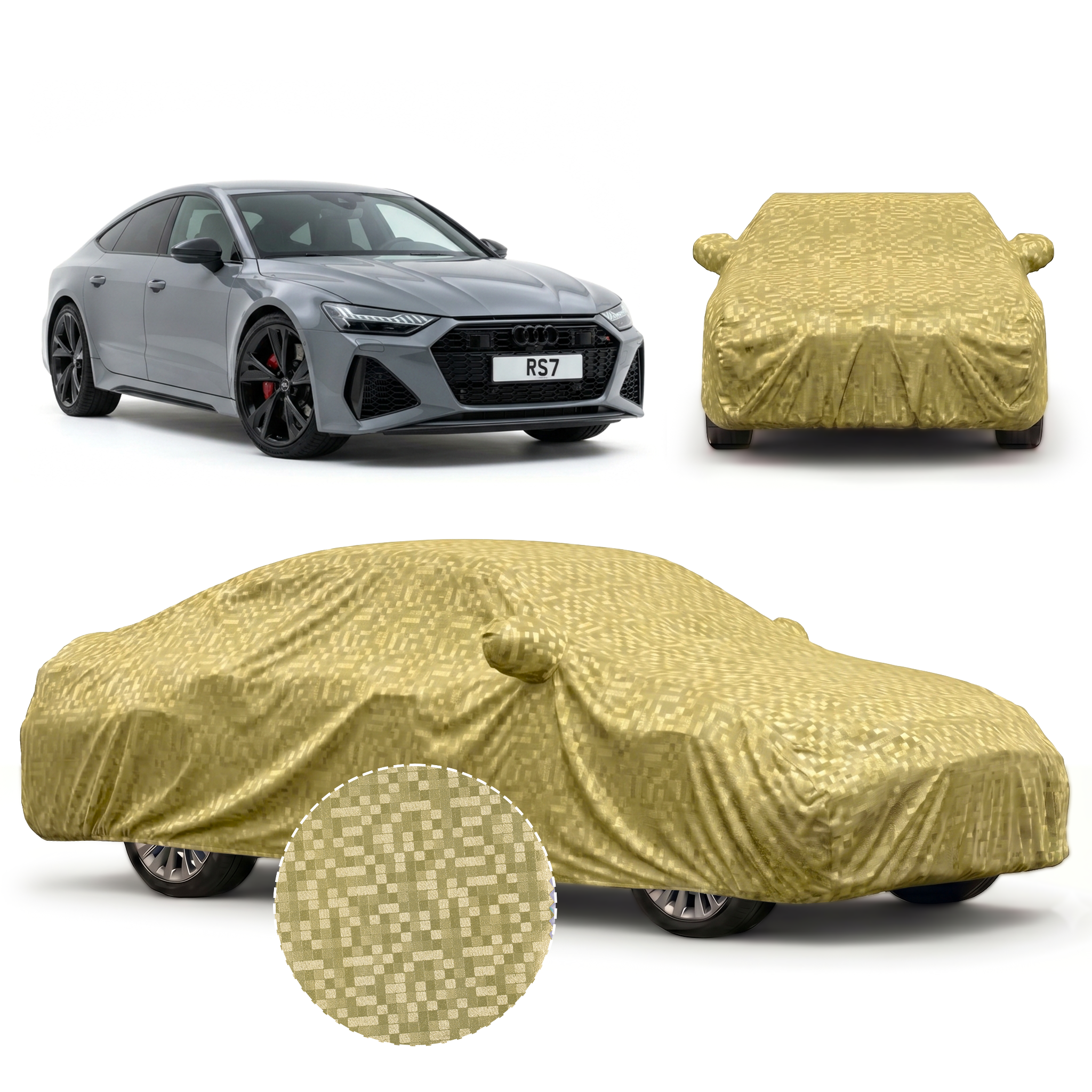 PROTEGO Premium Car Cover for Audi RS7 | Waterproof, Dustproof & UV Protection |