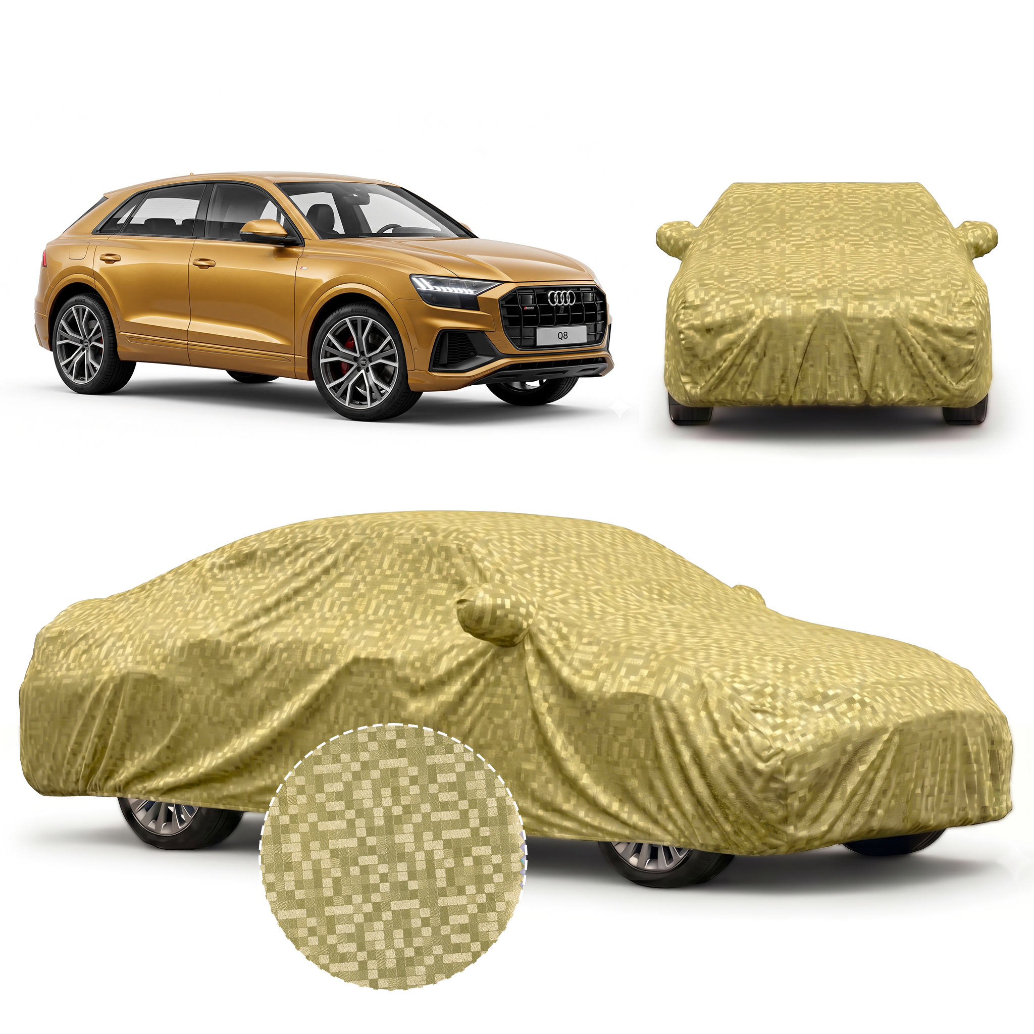 PROTEGO Premium Car Cover for Audi RS Q8 | Waterproof, Dustproof & UV Protection |