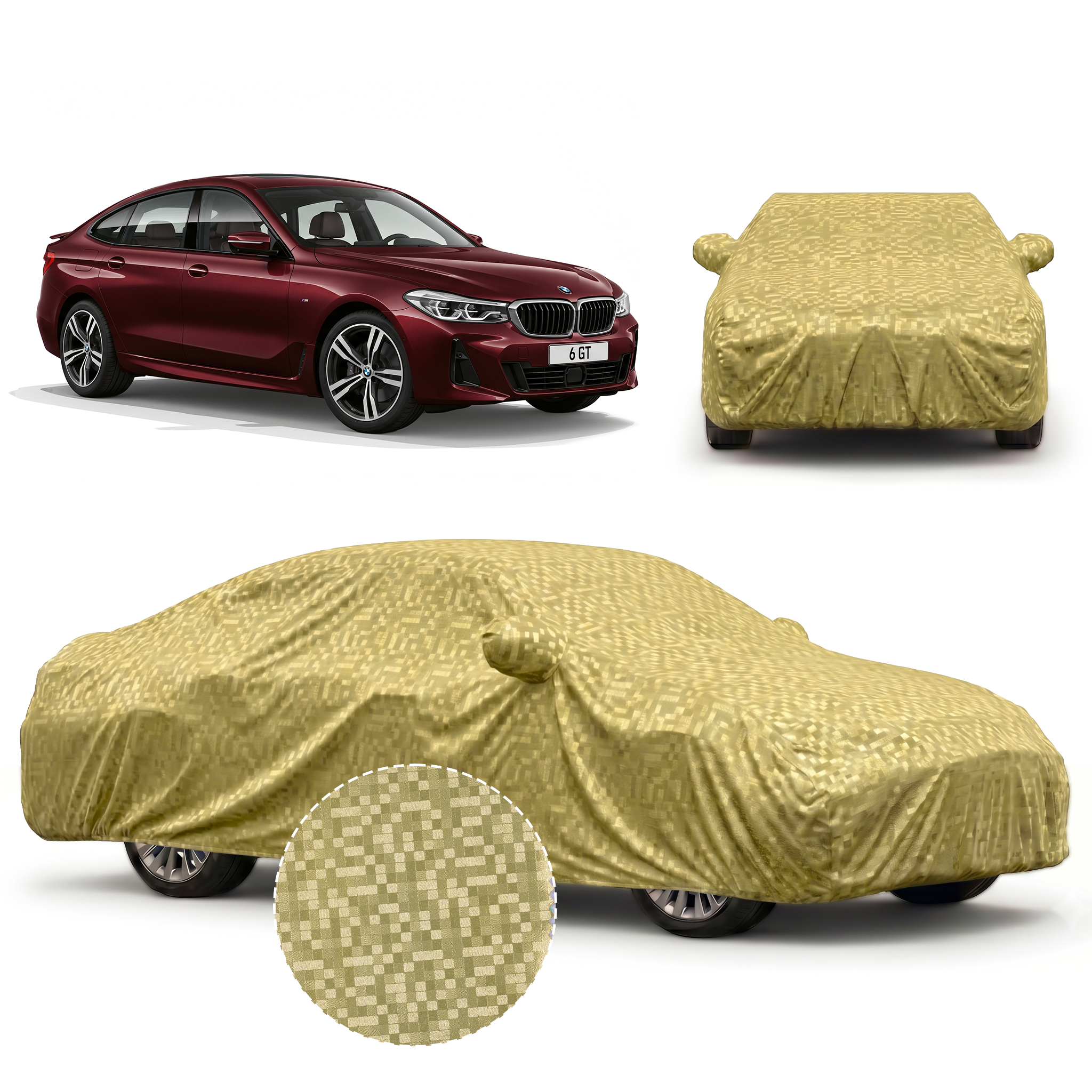 PROTEGO Premium Car Cover for BMW 6 GT | Waterproof, Dustproof & UV Protection |