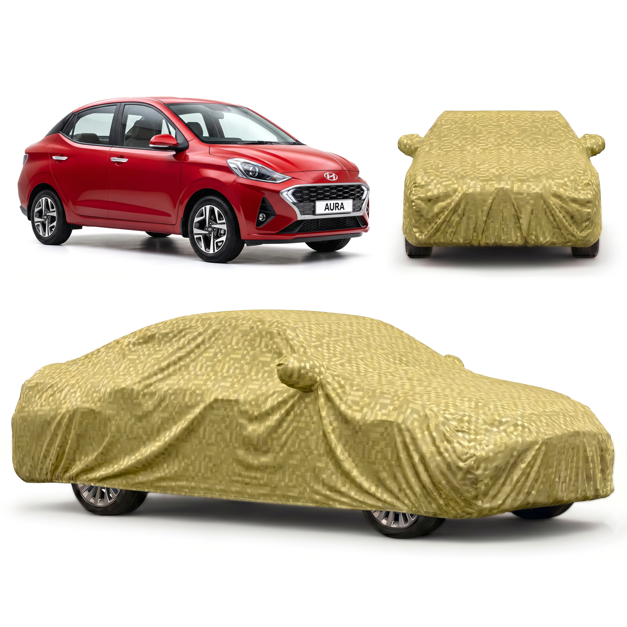 PROTEGO Premium Car Cover for Hyundai Aura Antenna | Waterproof, Dustproof & UV Protection |