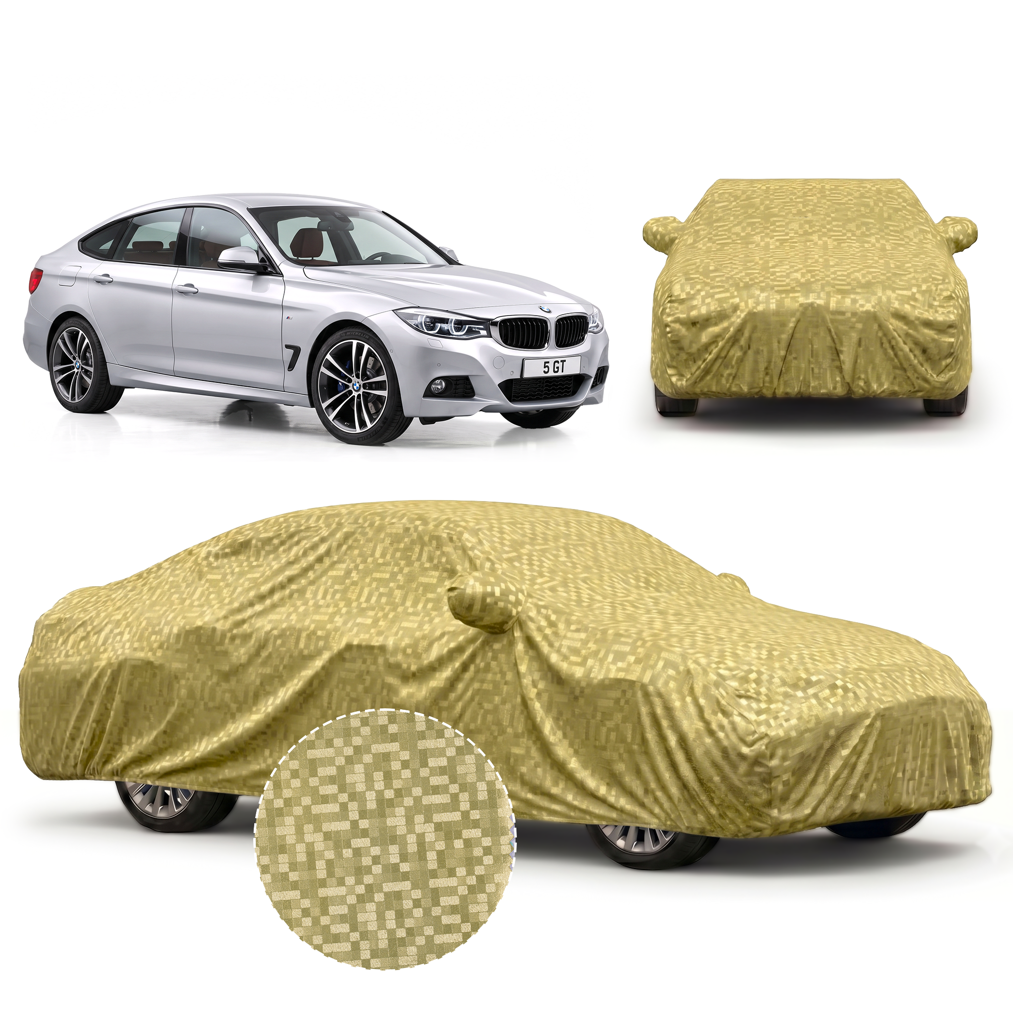 PROTEGO Premium Car Cover for BMW 5 GT | Waterproof, Dustproof & UV Protection |