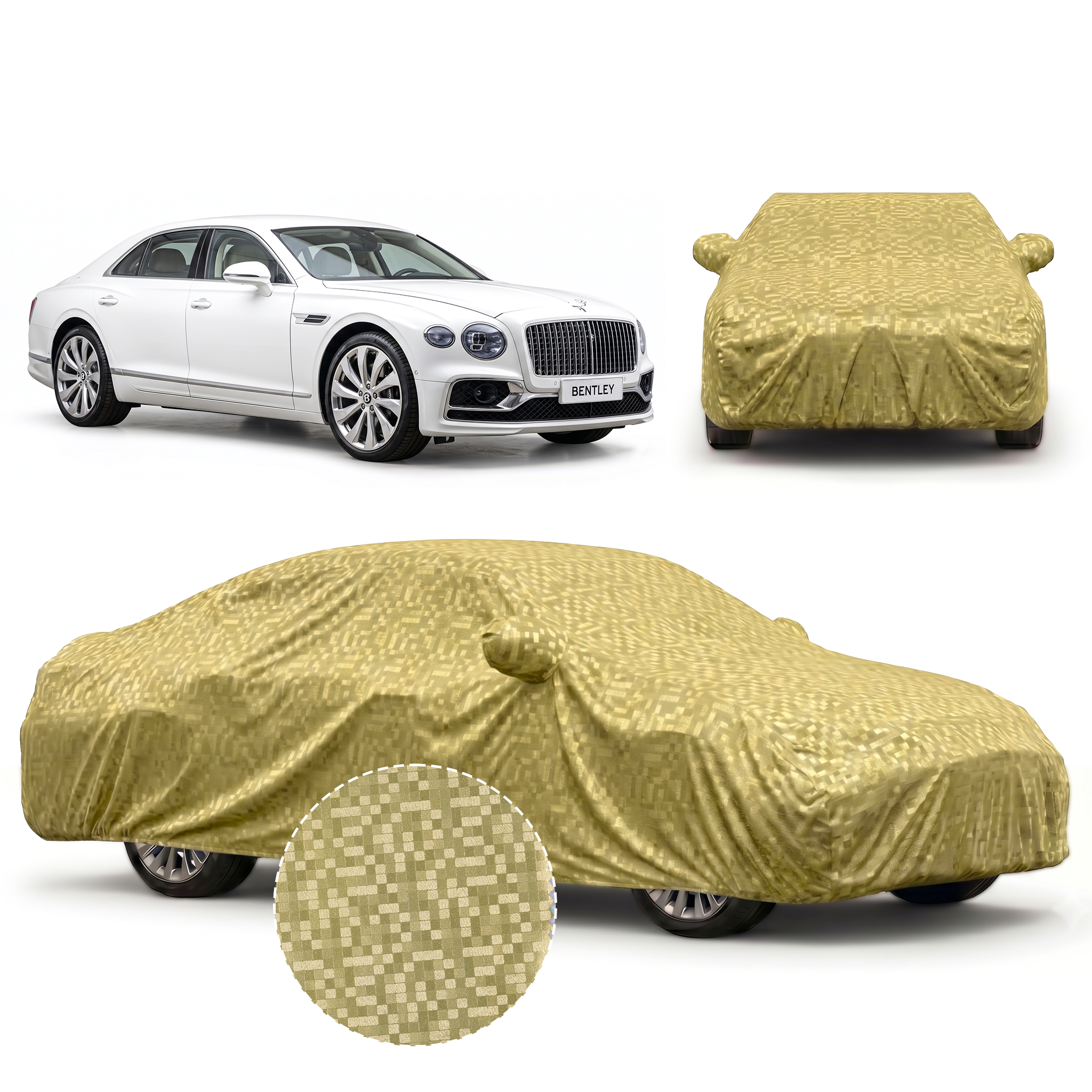 PROTEGO Premium Car Cover for Bentley Flying Spur | Waterproof, Dustproof & UV Protection |