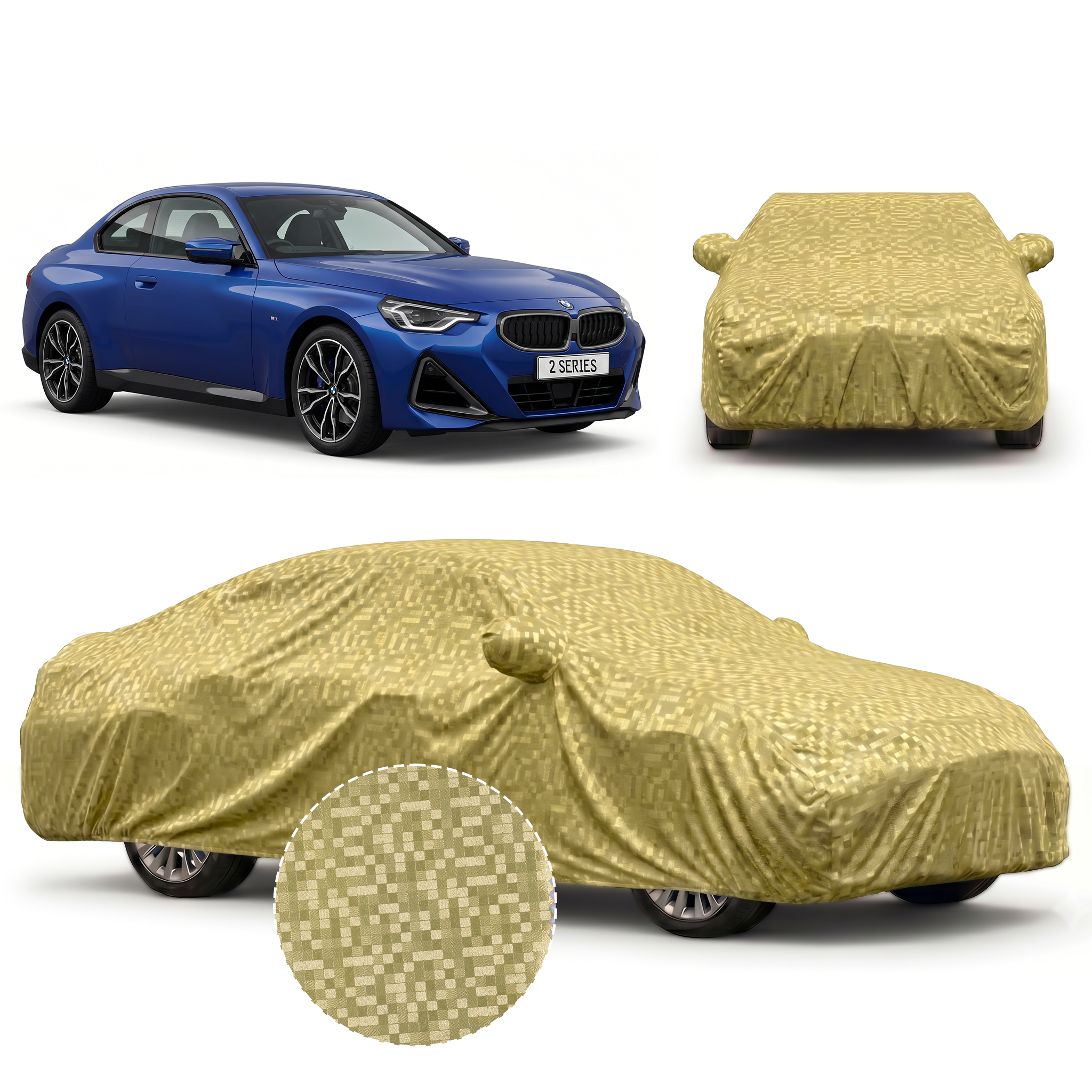 PROTEGO Premium Car Cover for BMW 2 Series | Waterproof, Dustproof & UV Protection |