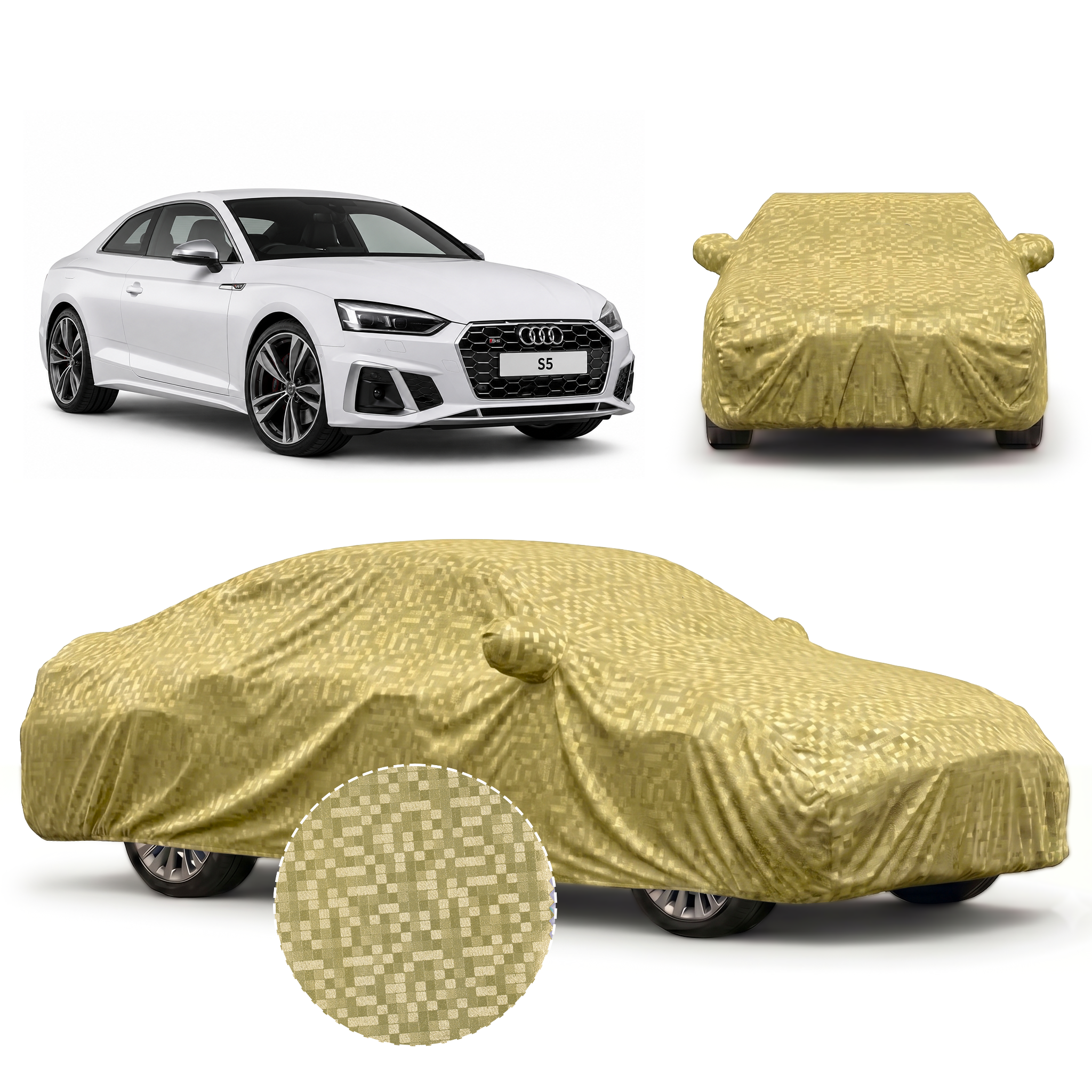 PROTEGO Premium Car Cover for Audi S5 | Waterproof, Dustproof & UV Protection |