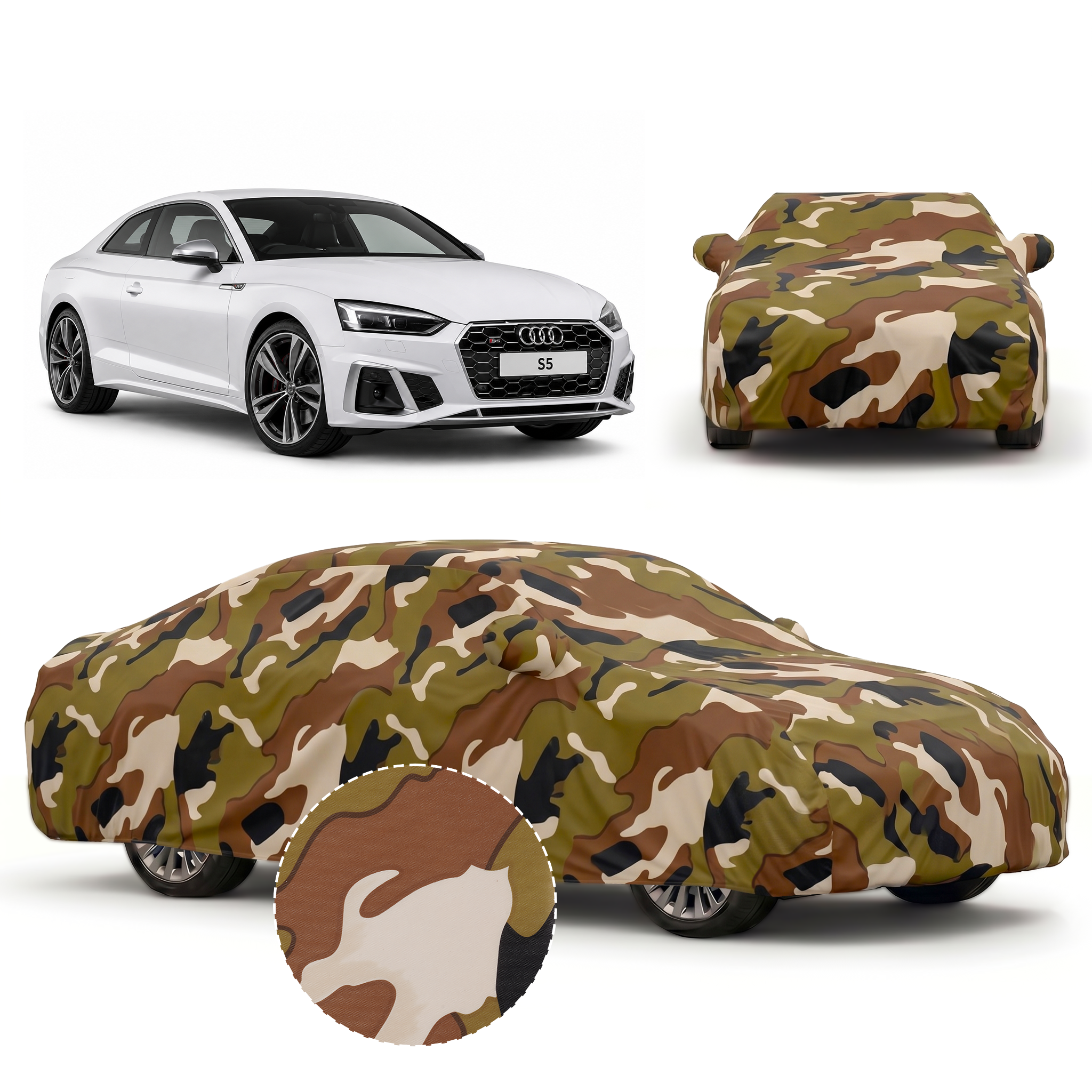 PROTEGO Premium Car Cover for Audi S5 | Waterproof, Dustproof & UV Protection |
