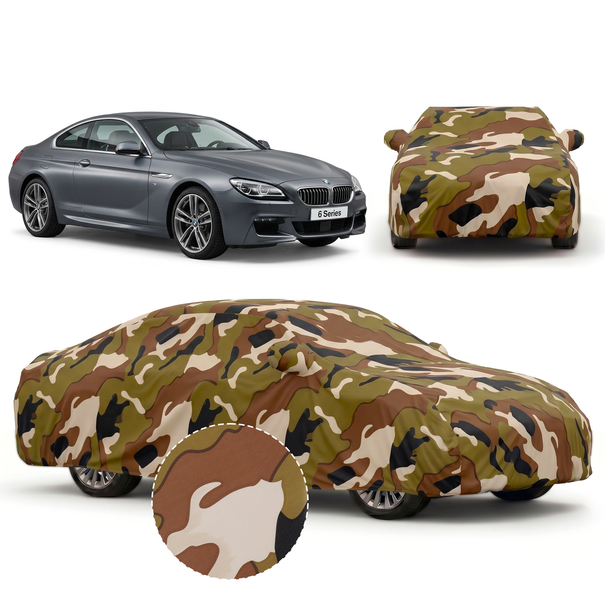 PROTEGO Premium Car Cover for BMW 6 Series | Waterproof, Dustproof & UV Protection |