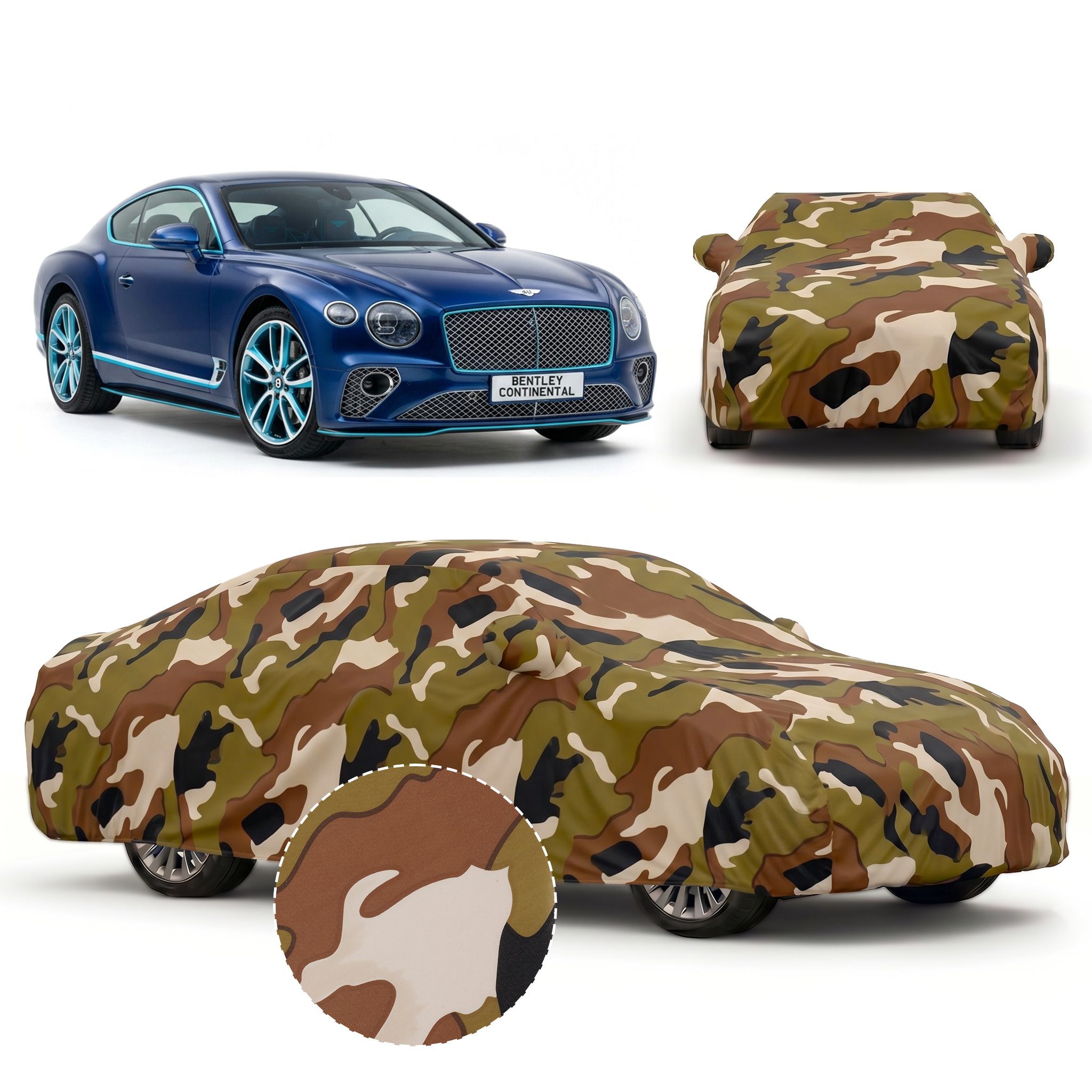 PROTEGO Premium Car Cover for Bentley Continental | Waterproof, Dustproof & UV Protection |