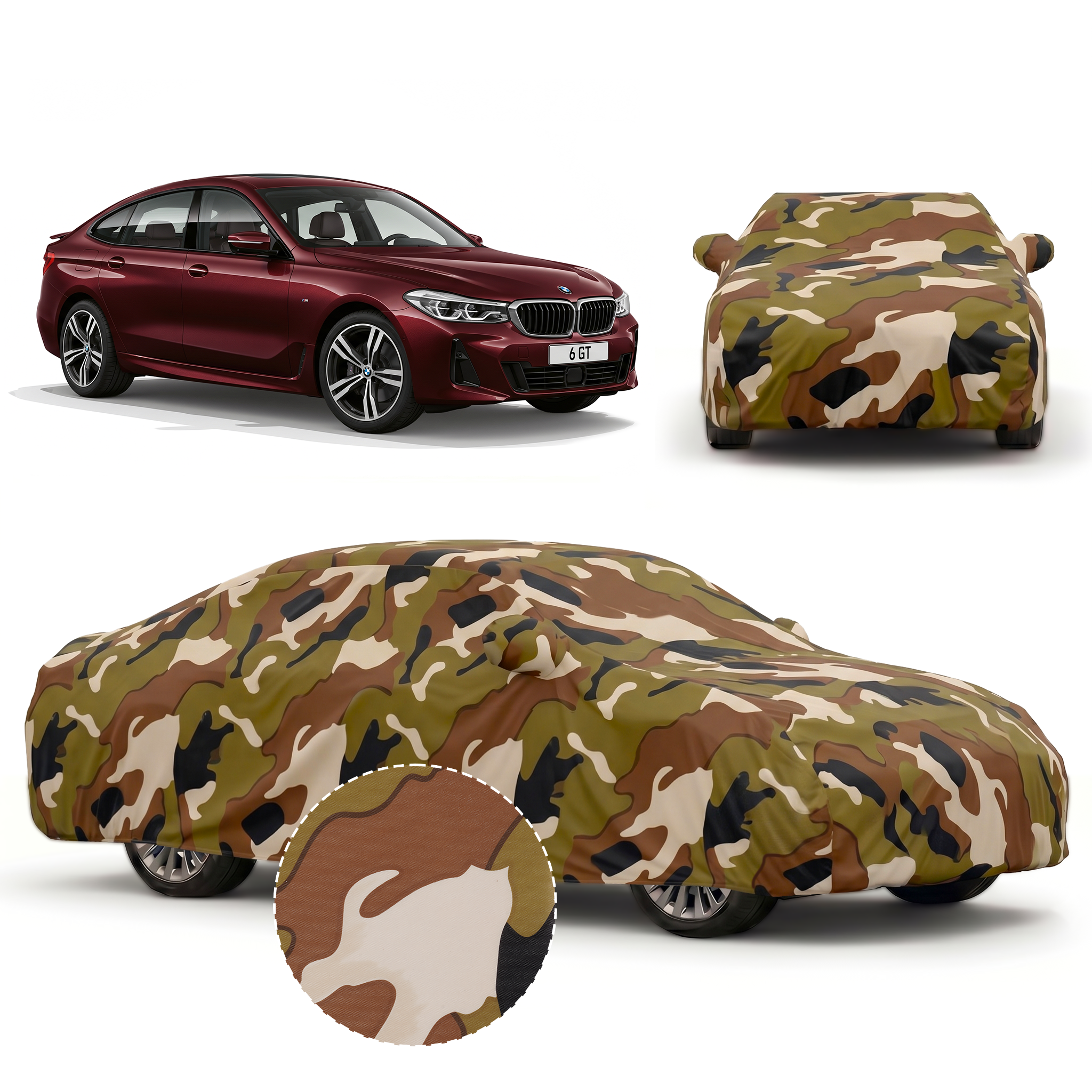 PROTEGO Premium Car Cover for BMW 6 GT | Waterproof, Dustproof & UV Protection |