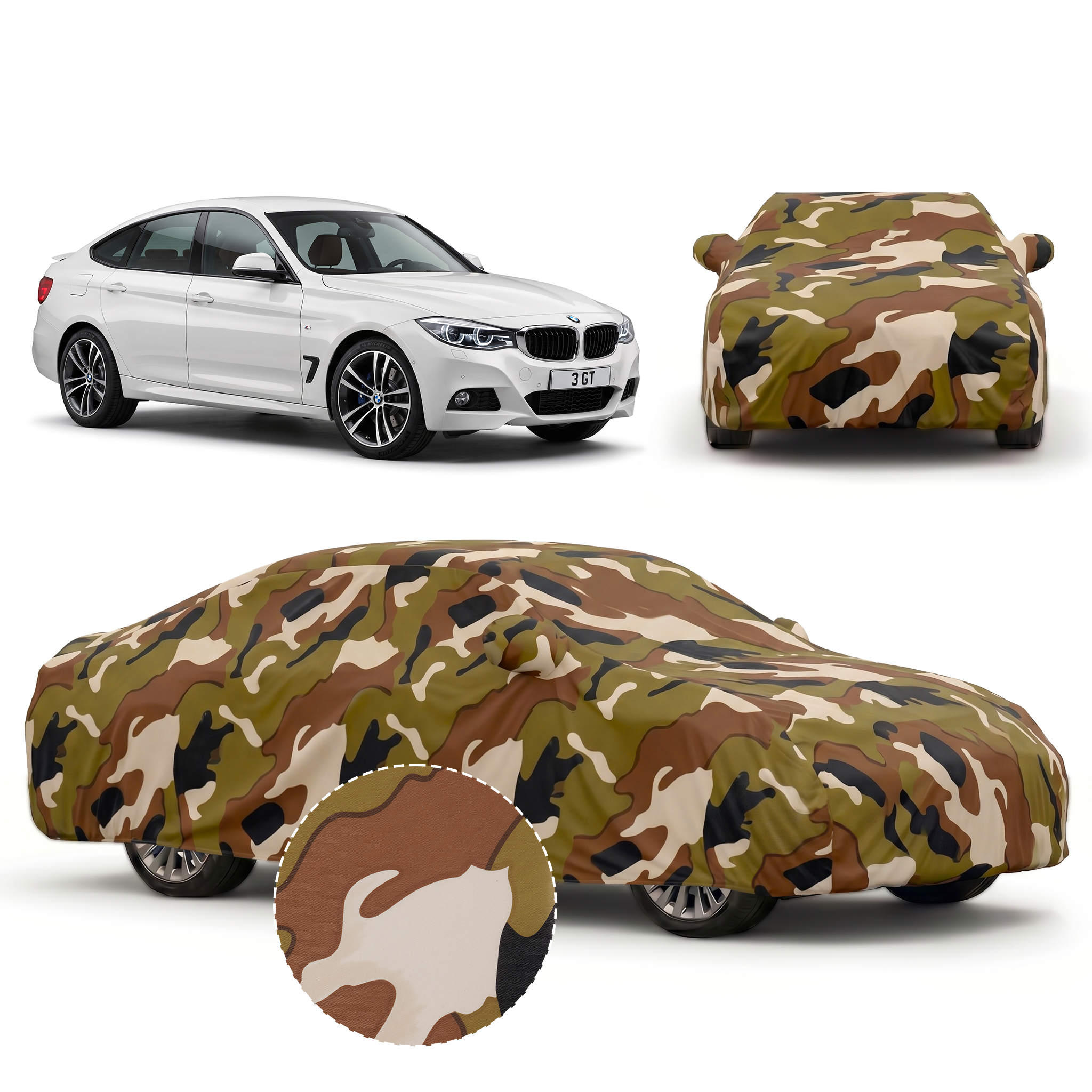 PROTEGO Premium Car Cover for BMW 3 GT | Waterproof, Dustproof & UV Protection |