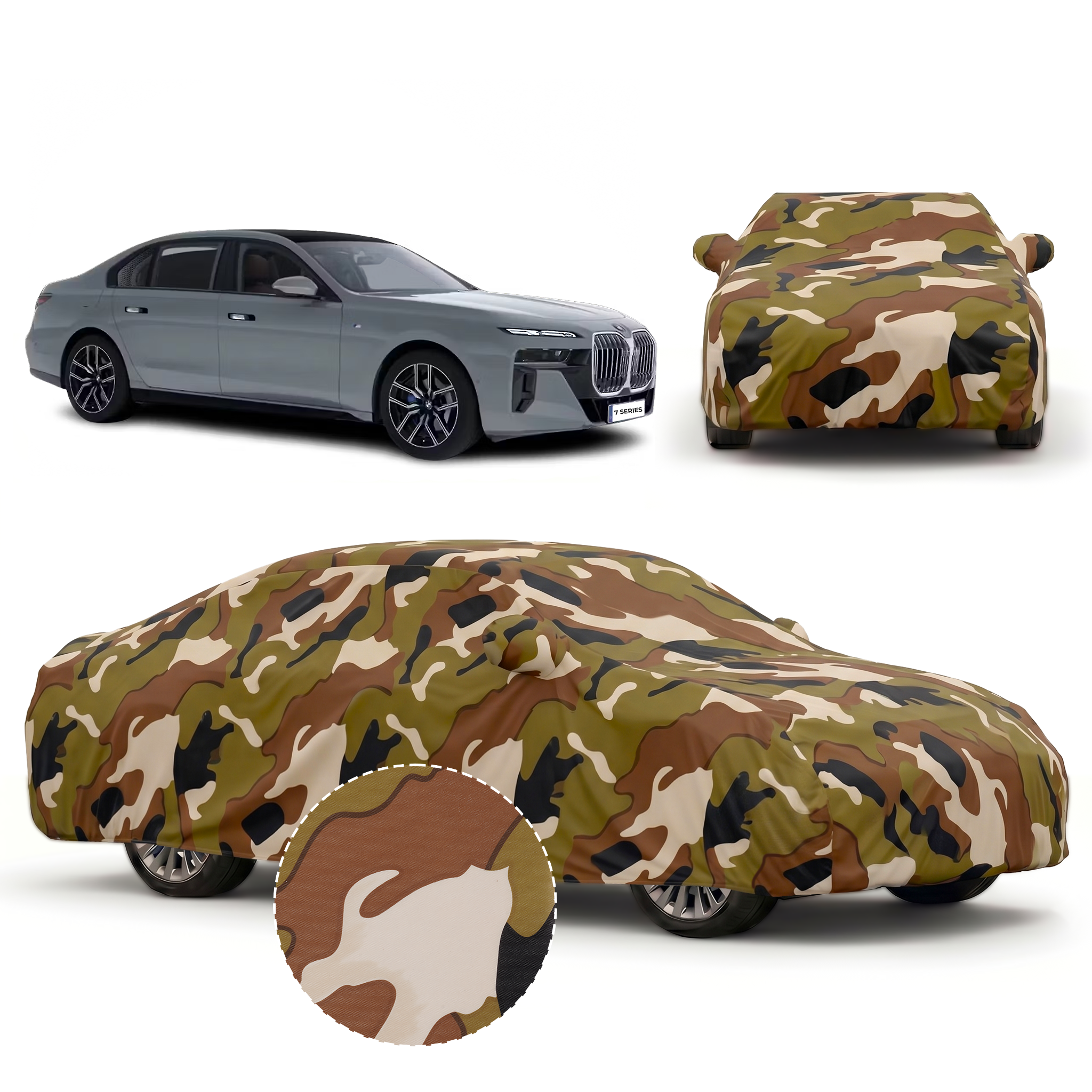 PROTEGO Premium Car Cover for BMW 7 Series | Waterproof, Dustproof & UV Protection |