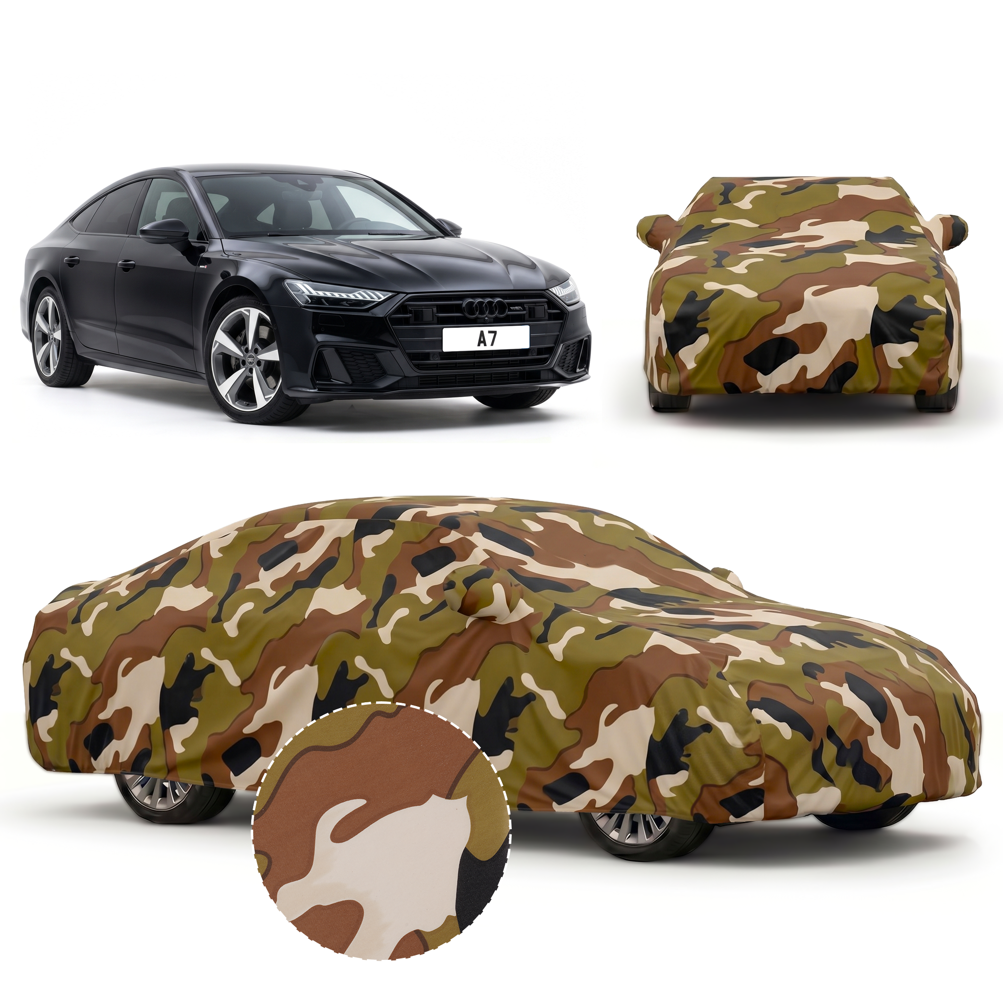 PROTEGO Premium Car Cover for Audi A7 | Waterproof, Dustproof & UV Protection |