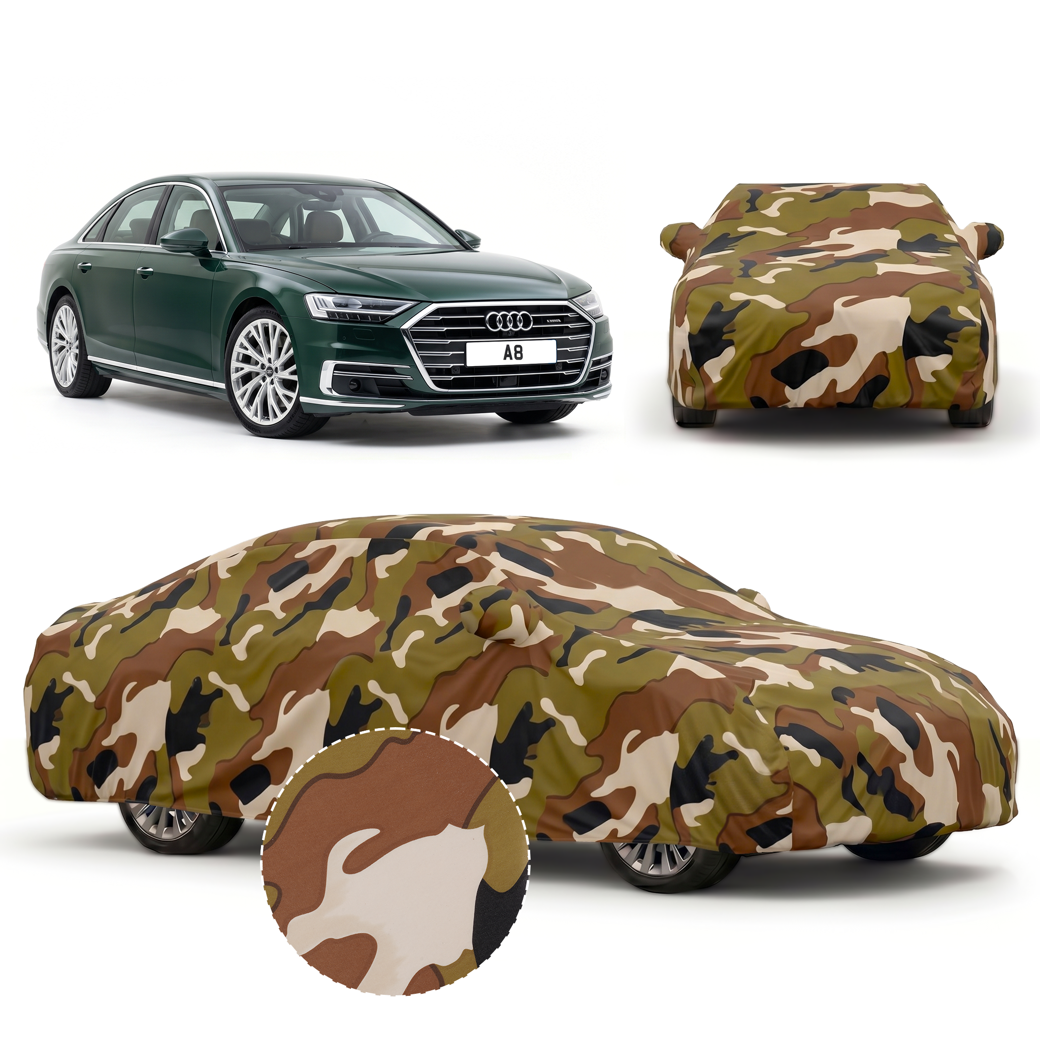 PROTEGO Premium Car Cover for Audi A8 | Waterproof, Dustproof & UV Protection |