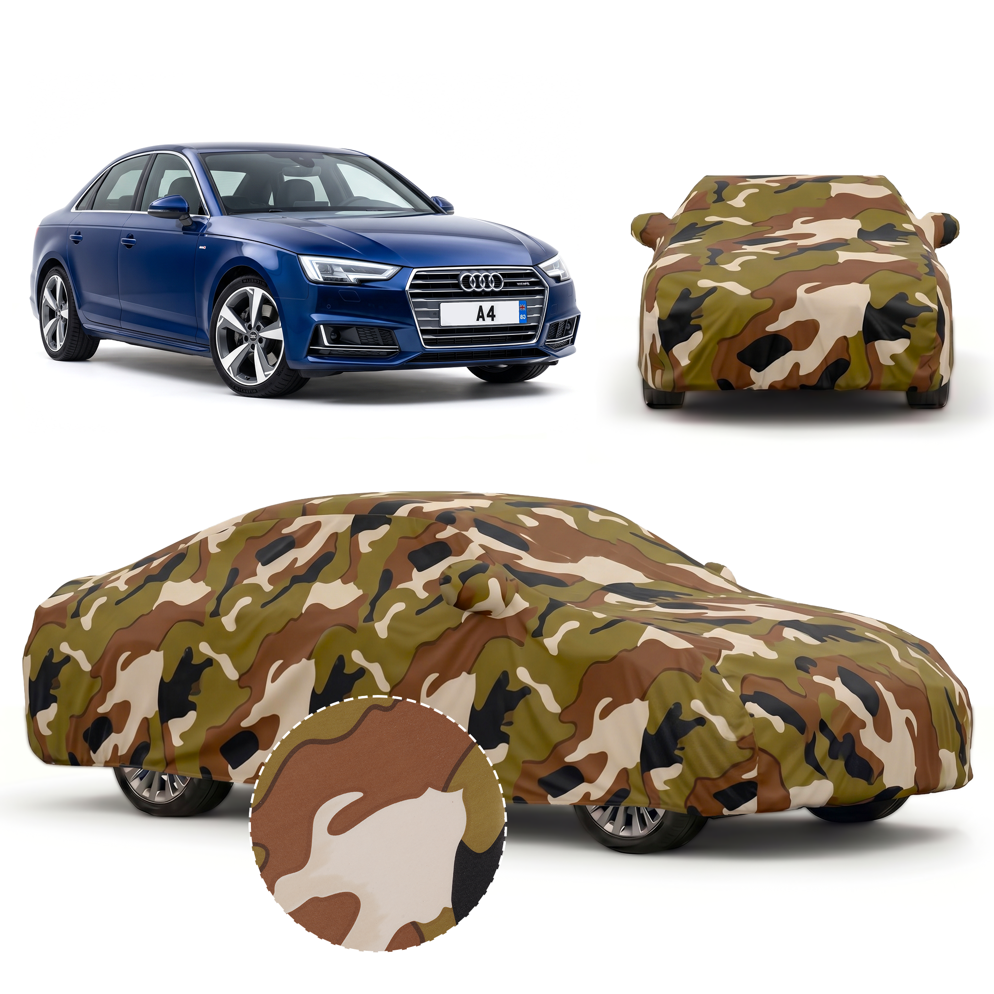 PROTEGO Premium Car Cover for Audi A4 | Waterproof, Dustproof & UV Protection |