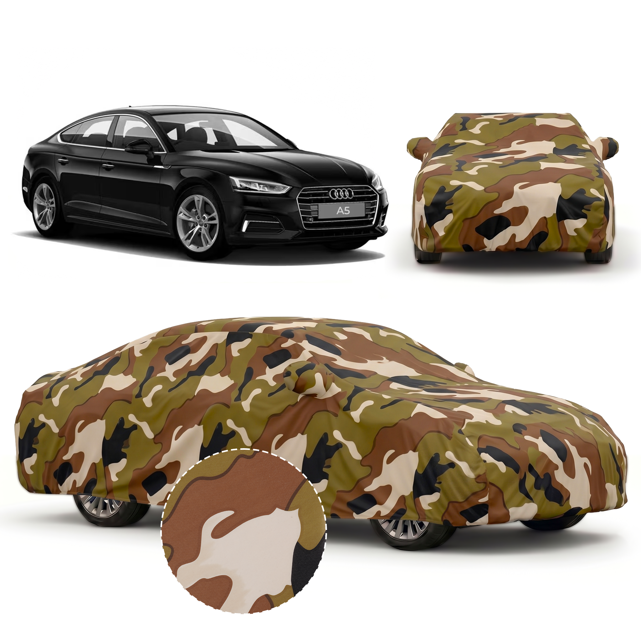 PROTEGO Premium Car Cover for Audi A5 | Waterproof, Dustproof & UV Protection |