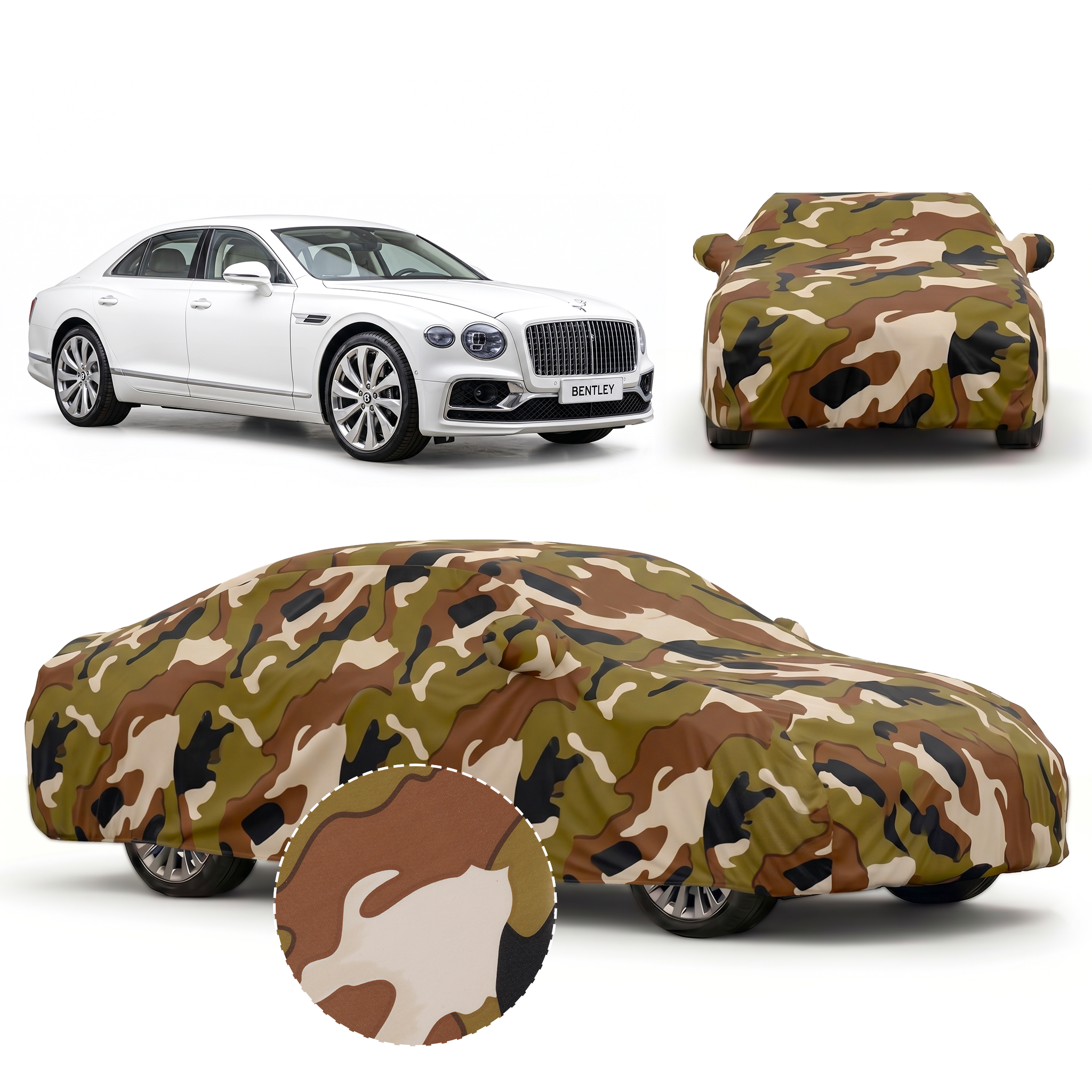 PROTEGO Premium Car Cover for Bentley Flying Spur | Waterproof, Dustproof & UV Protection |