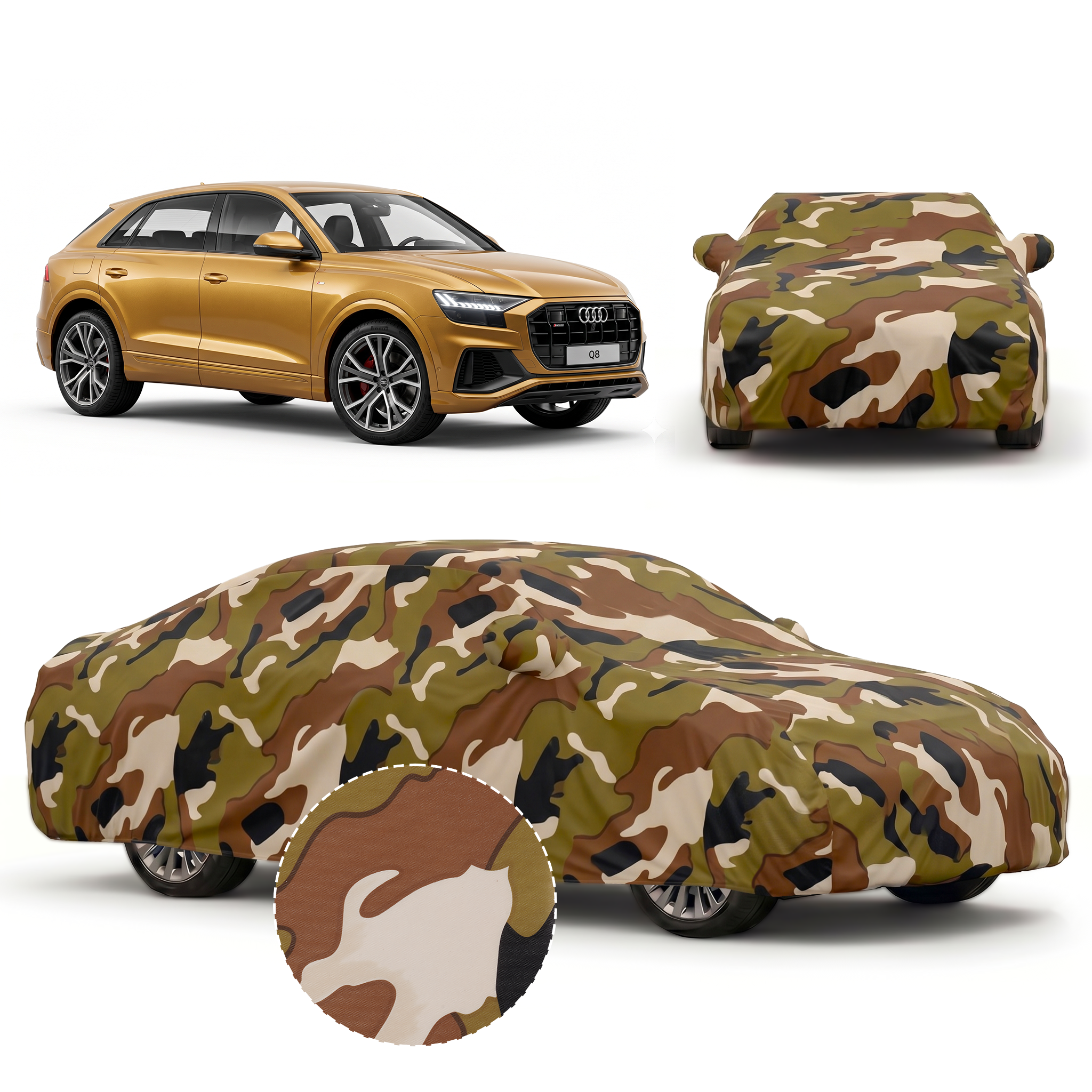 PROTEGO Premium Car Cover for Audi RS Q8 | Waterproof, Dustproof & UV Protection |