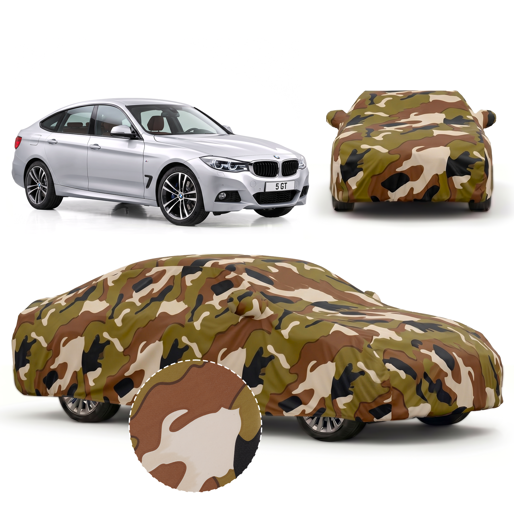PROTEGO Premium Car Cover for BMW 5 GT | Waterproof, Dustproof & UV Protection |