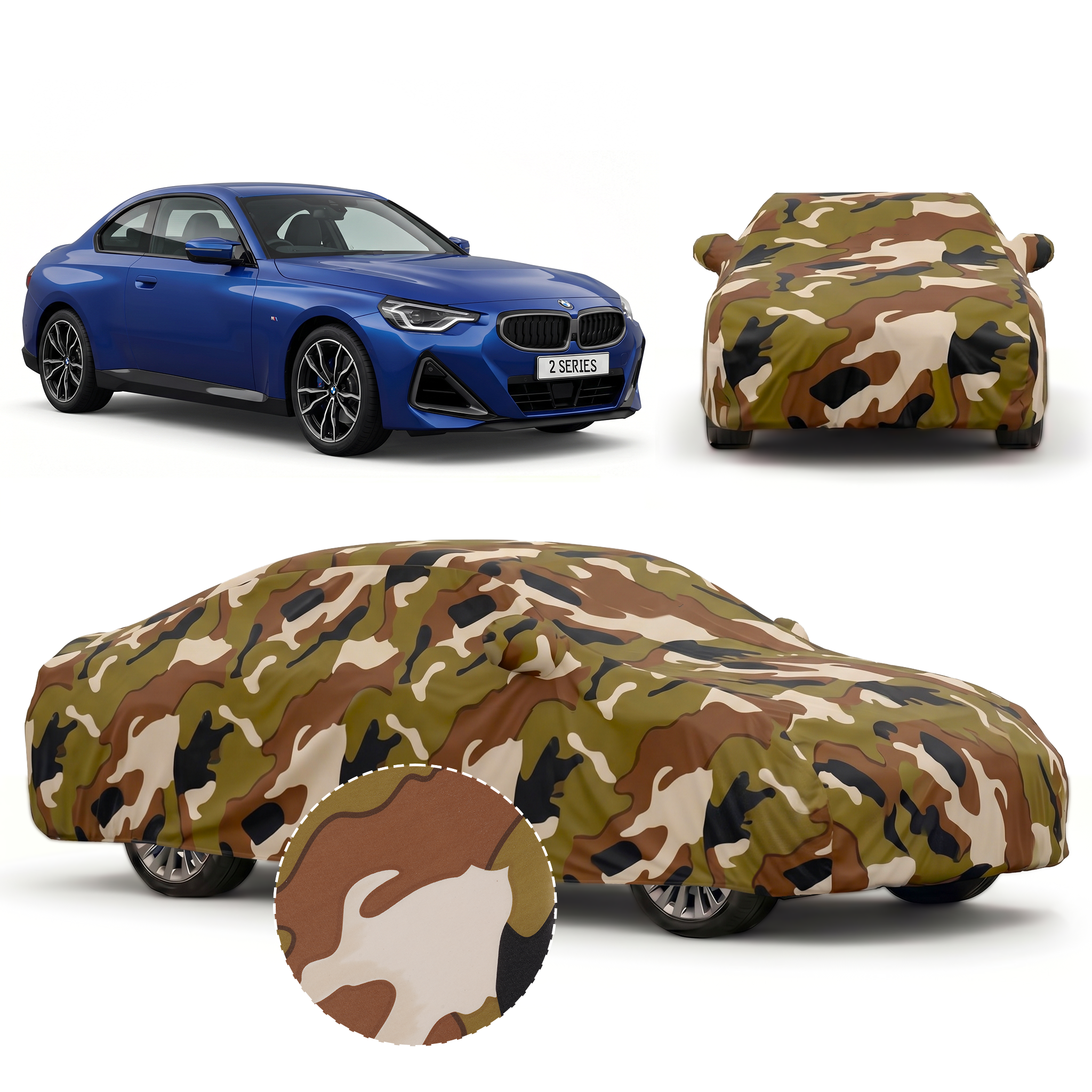 PROTEGO Premium Car Cover for BMW 2 Series | Waterproof, Dustproof & UV Protection |