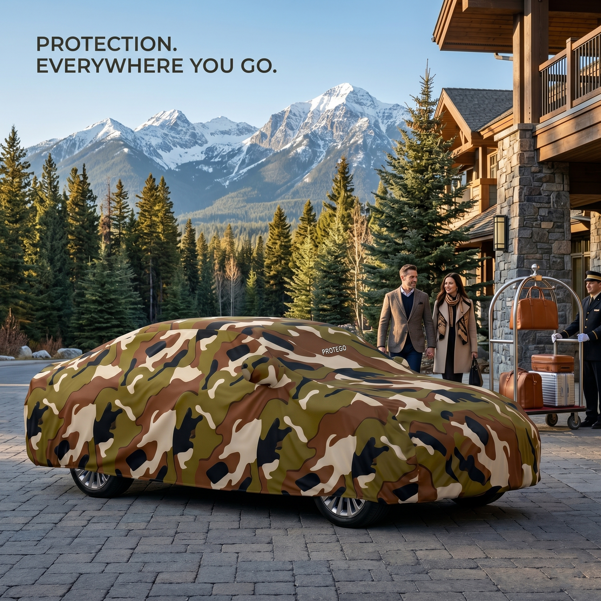 PROTEGO Premium Car Cover for Honda Amaze Antenna New | Waterproof, Dustproof & UV Protection |