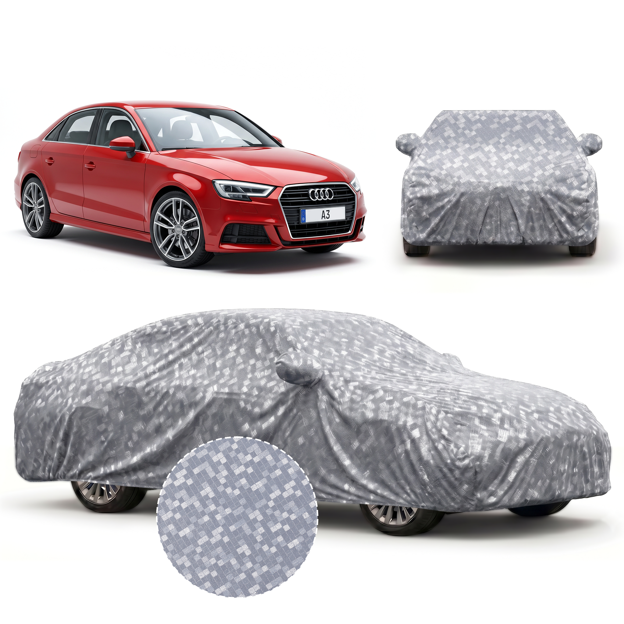 PROTEGO Premium Car Cover for Audi A3 | Waterproof, Dustproof & UV Protection |