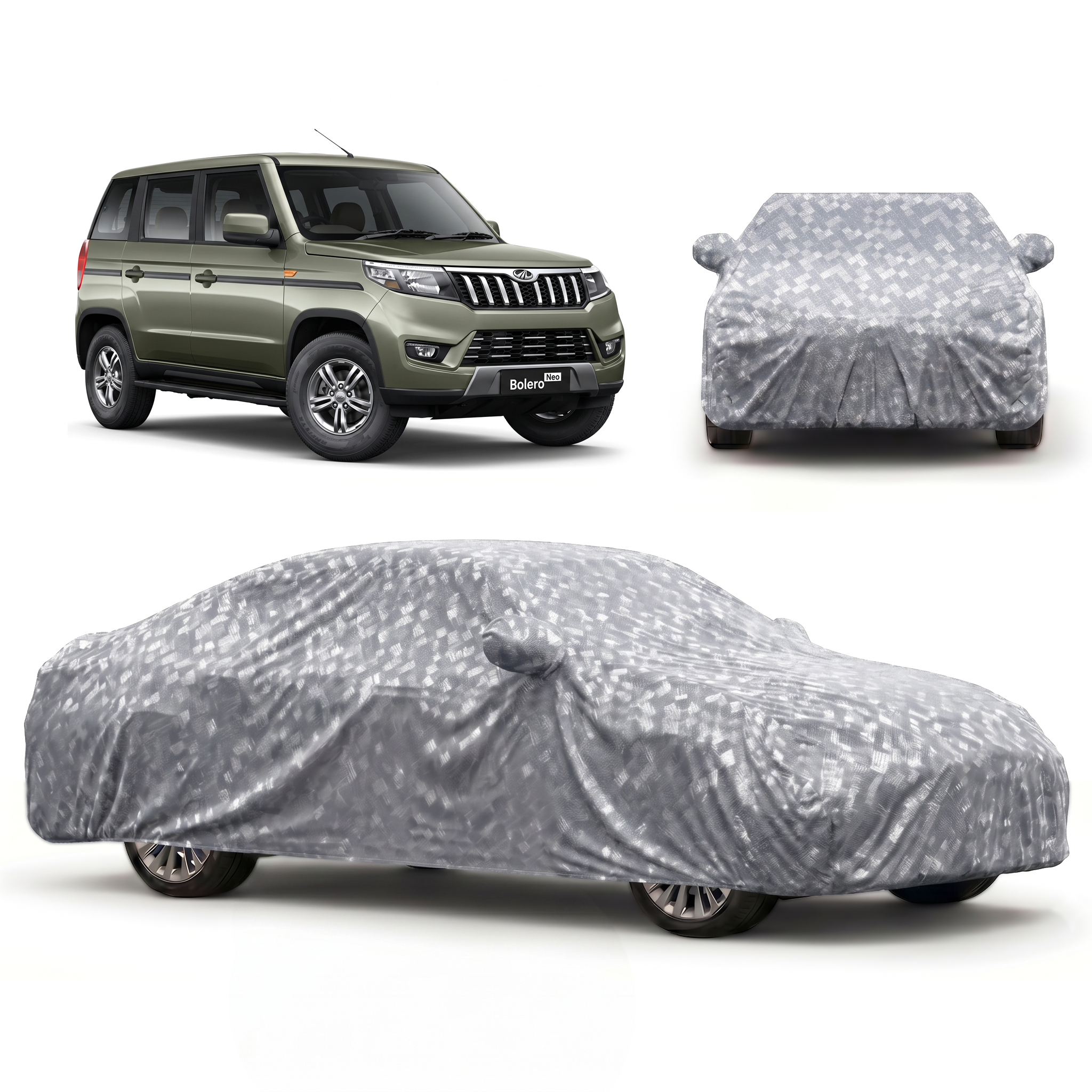 PROTEGO Premium Car Cover for Mahindra Bolero NEO | Waterproof, Dustproof & UV Protection |