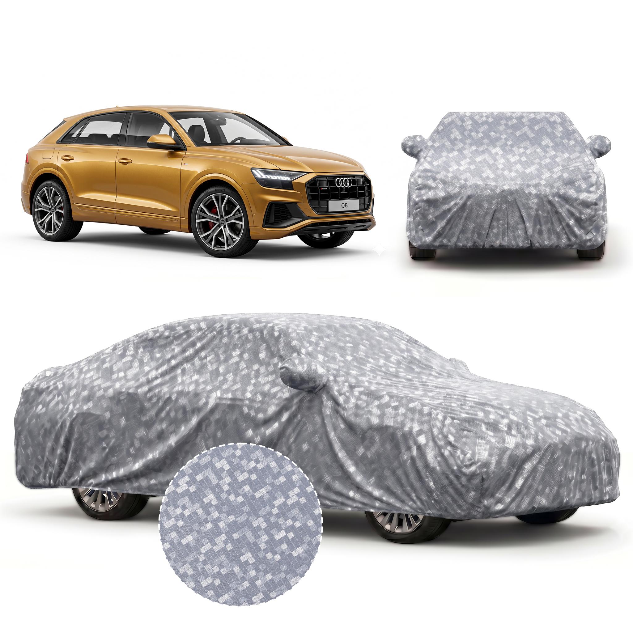 PROTEGO Premium Car Cover for Audi RS Q8 | Waterproof, Dustproof & UV Protection |