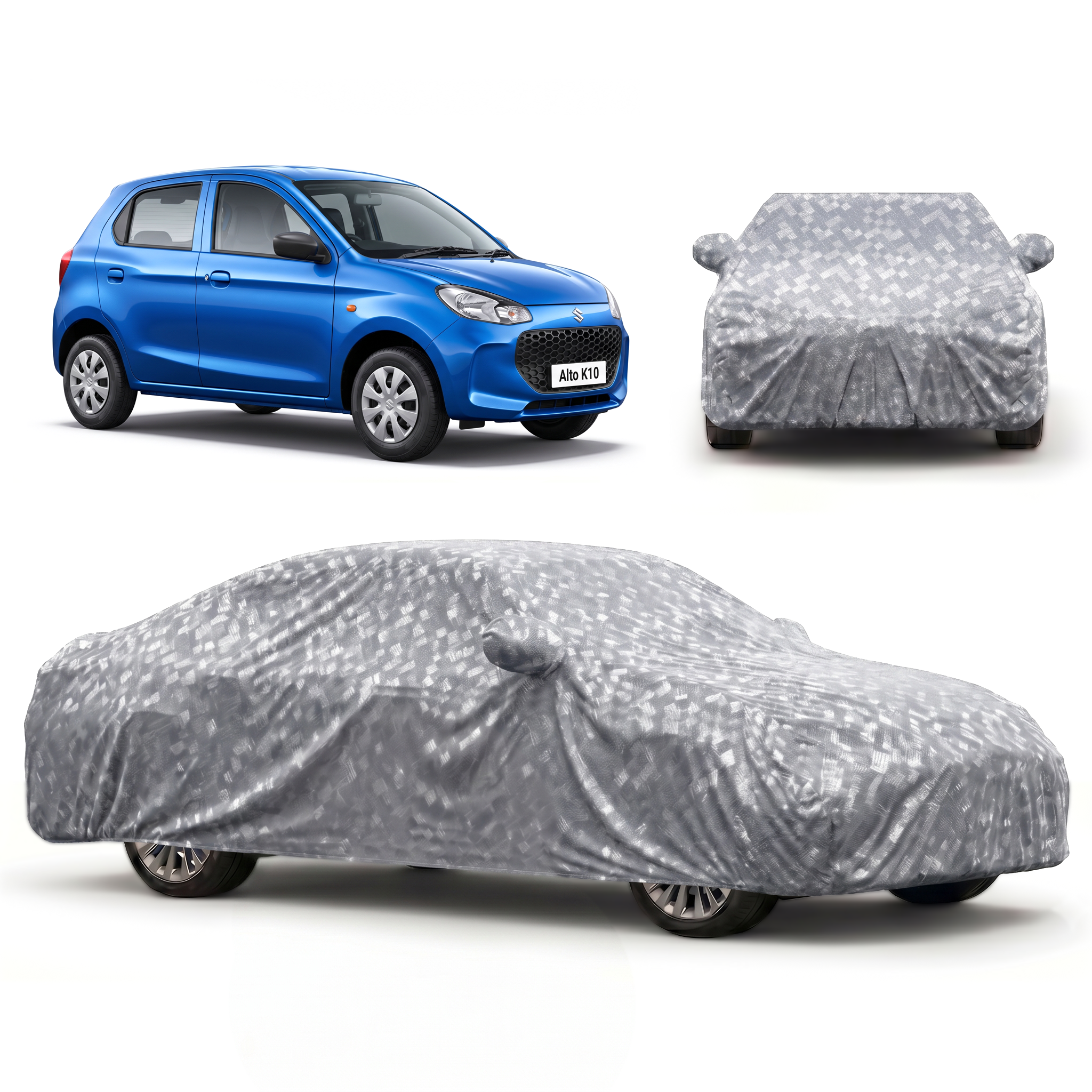 PROTEGO Premium Car Cover for Maruti Suzuki Alto K10 | Waterproof, Dustproof & UV Protection |