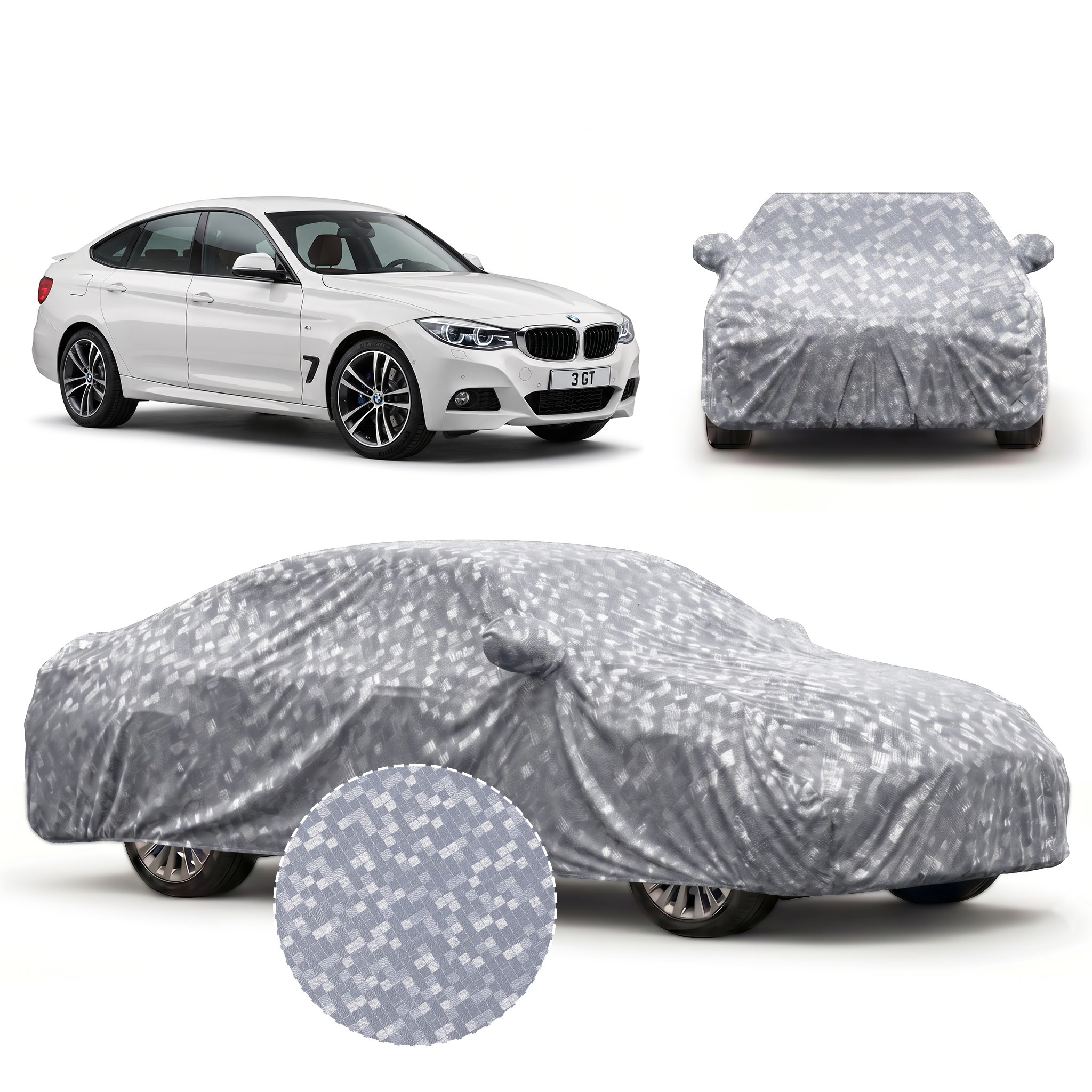 PROTEGO Premium Car Cover for BMW 3 GT | Waterproof, Dustproof & UV Protection |