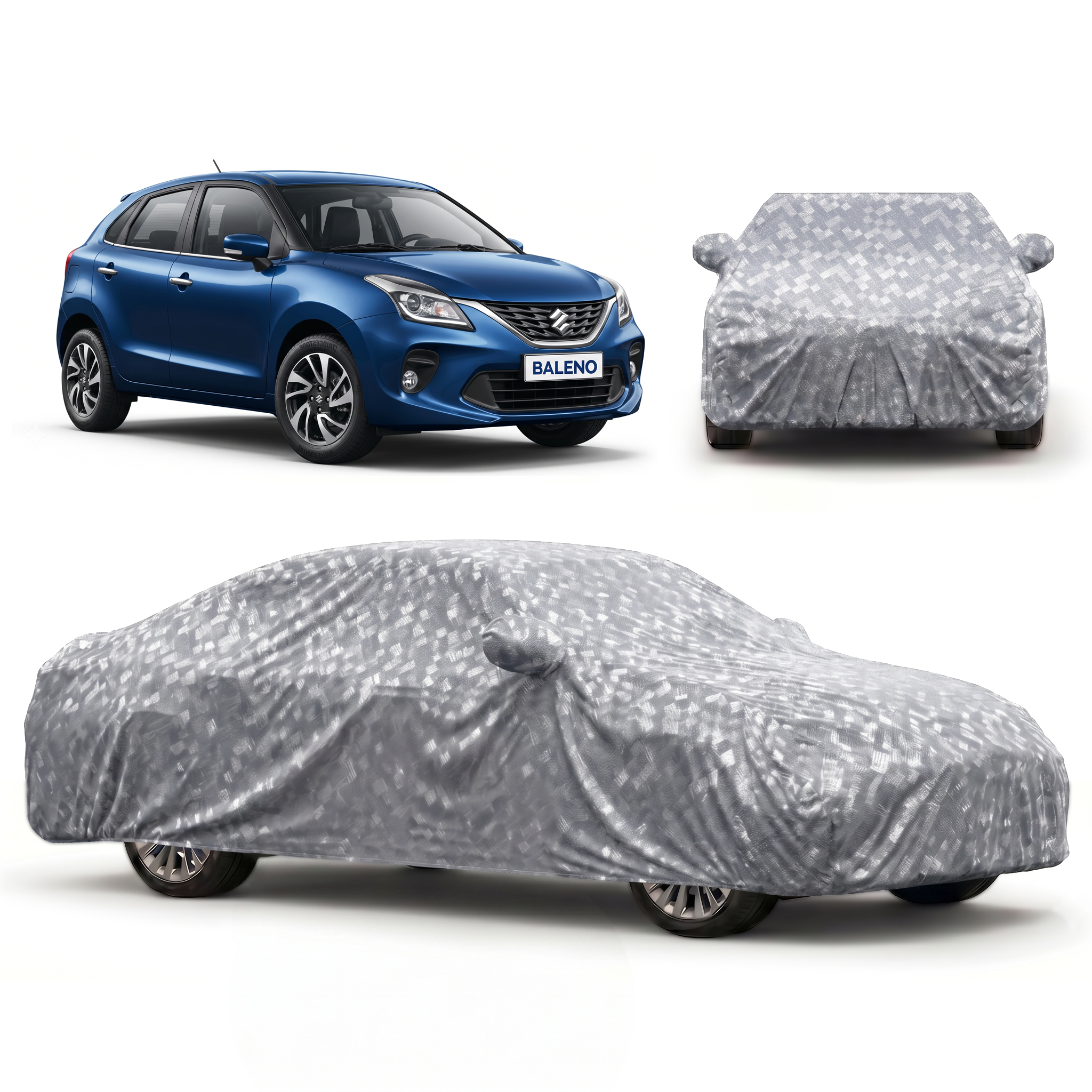 PROTEGO Premium Car Cover for Maruti Old Baleno Antenna| Waterproof, Dustproof & UV Protection |