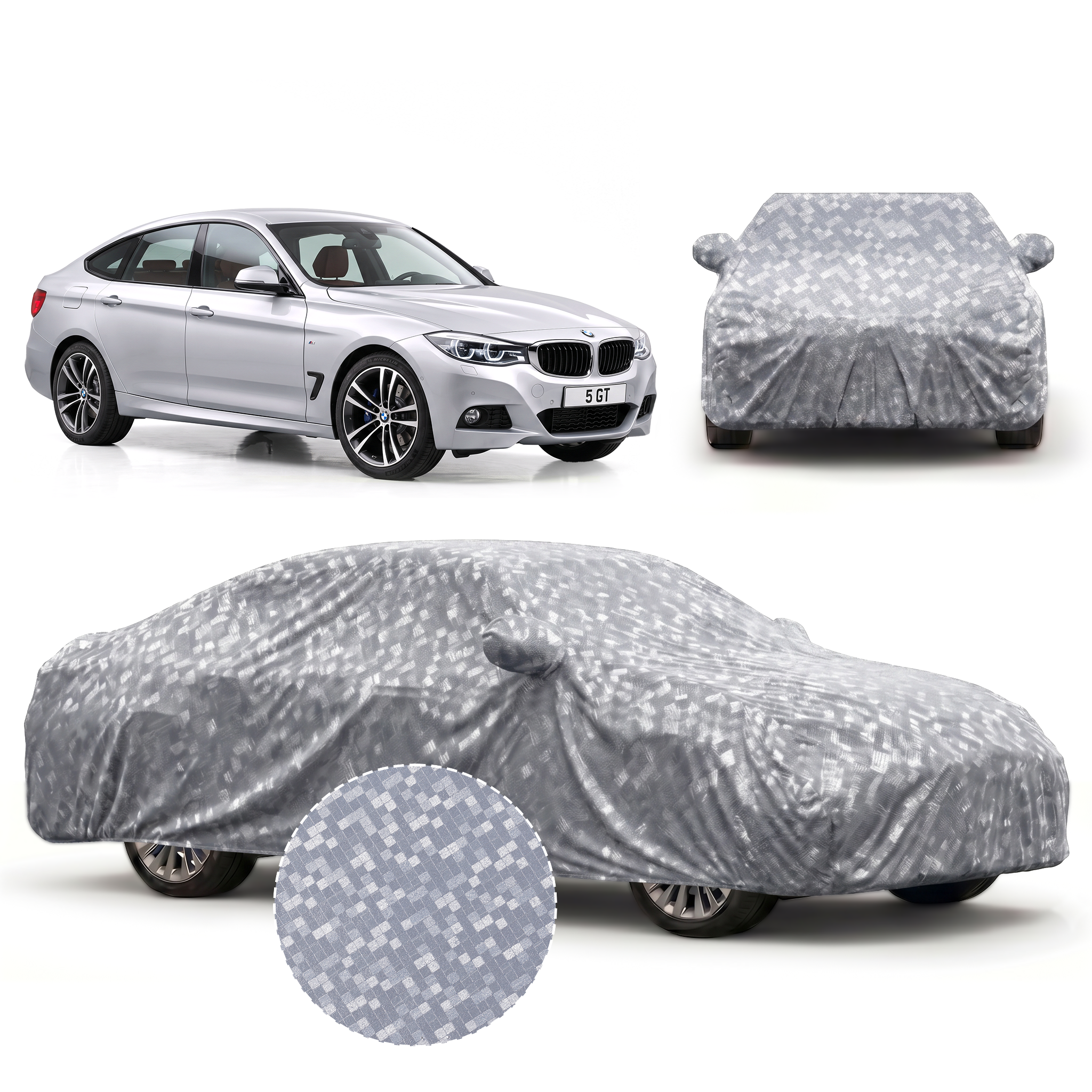 PROTEGO Premium Car Cover for BMW 5 GT | Waterproof, Dustproof & UV Protection |