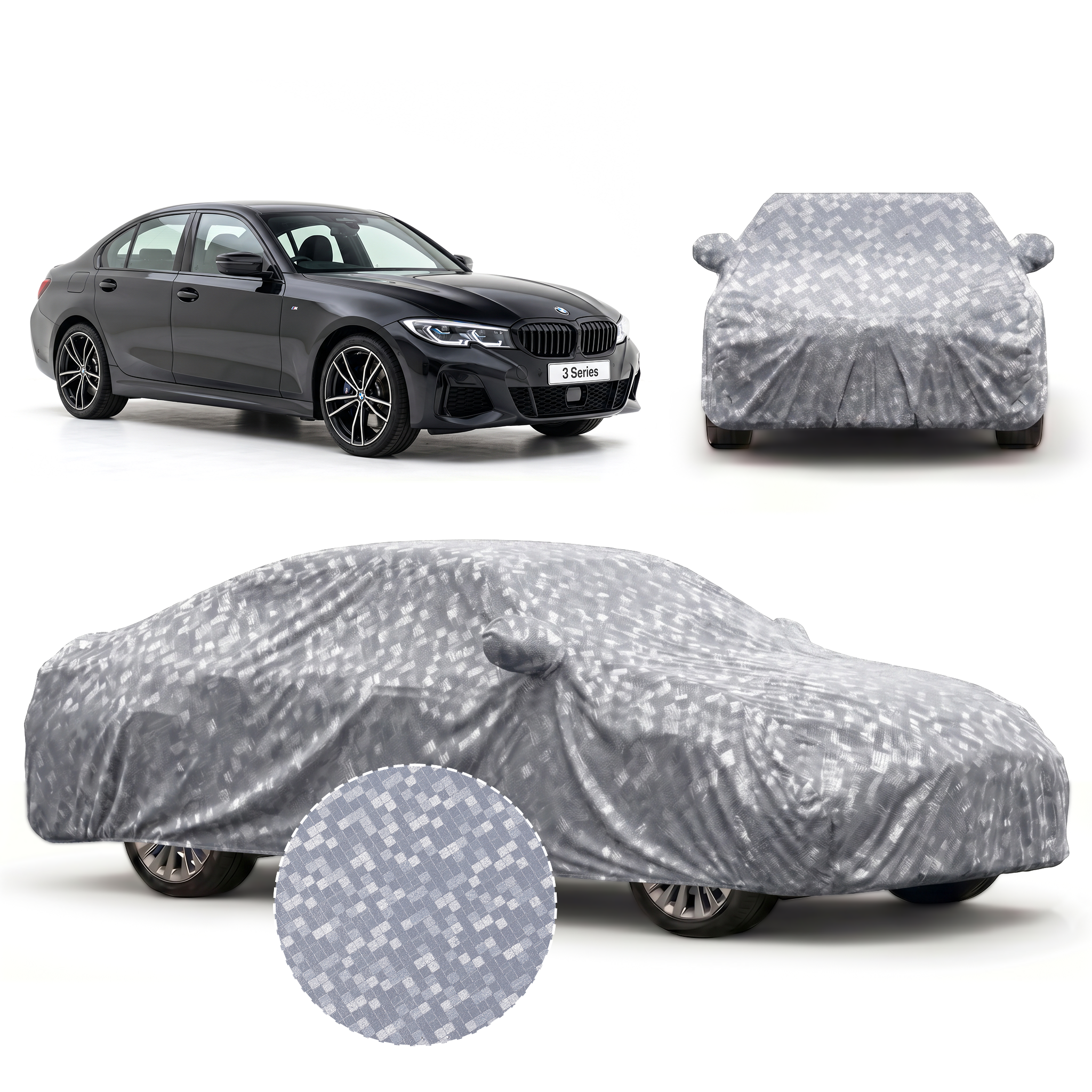 PROTEGO Premium Car Cover for BMW 3 Series Gran Limousine | Waterproof, Dustproof & UV Protection |