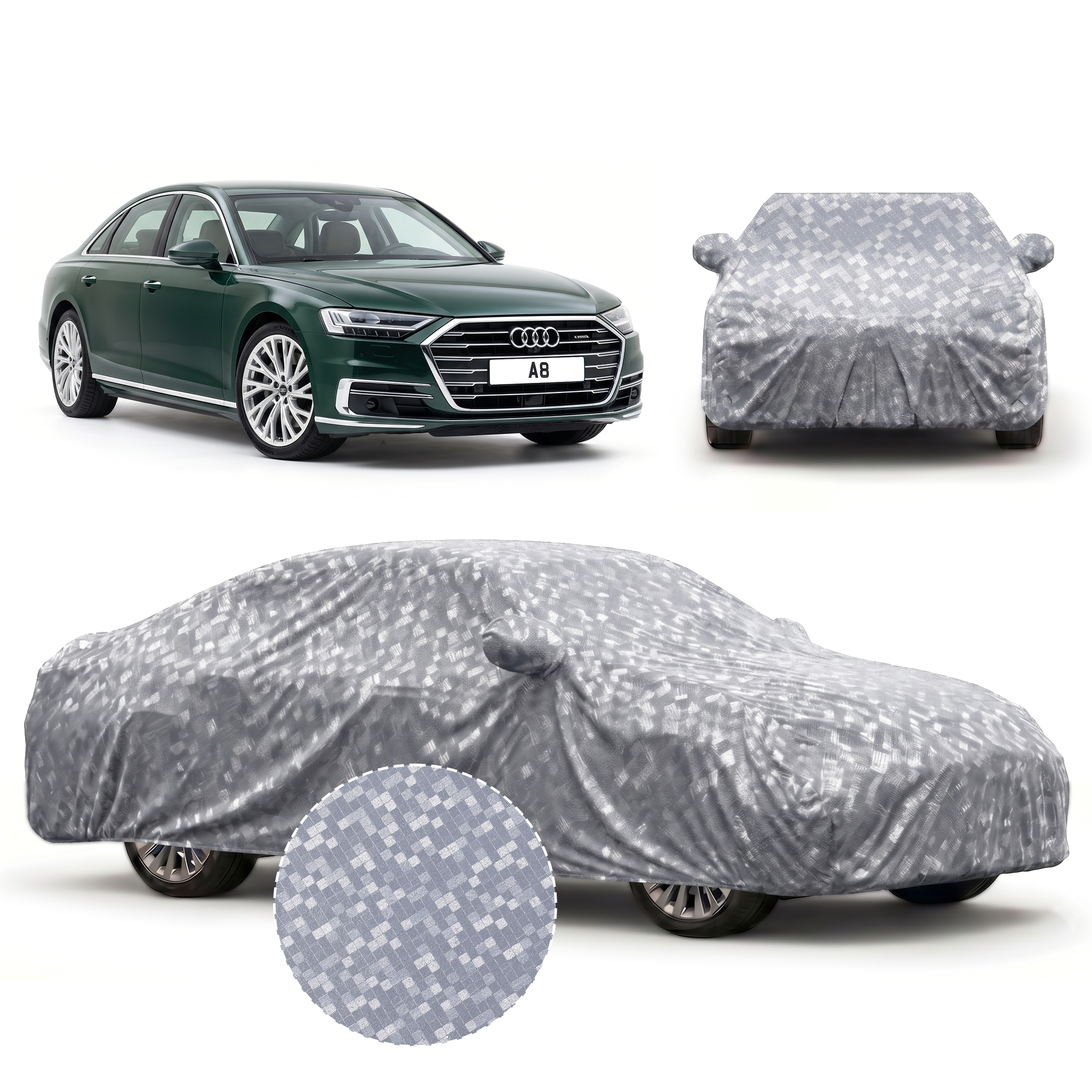 PROTEGO Premium Car Cover for Audi A8 | Waterproof, Dustproof & UV Protection |