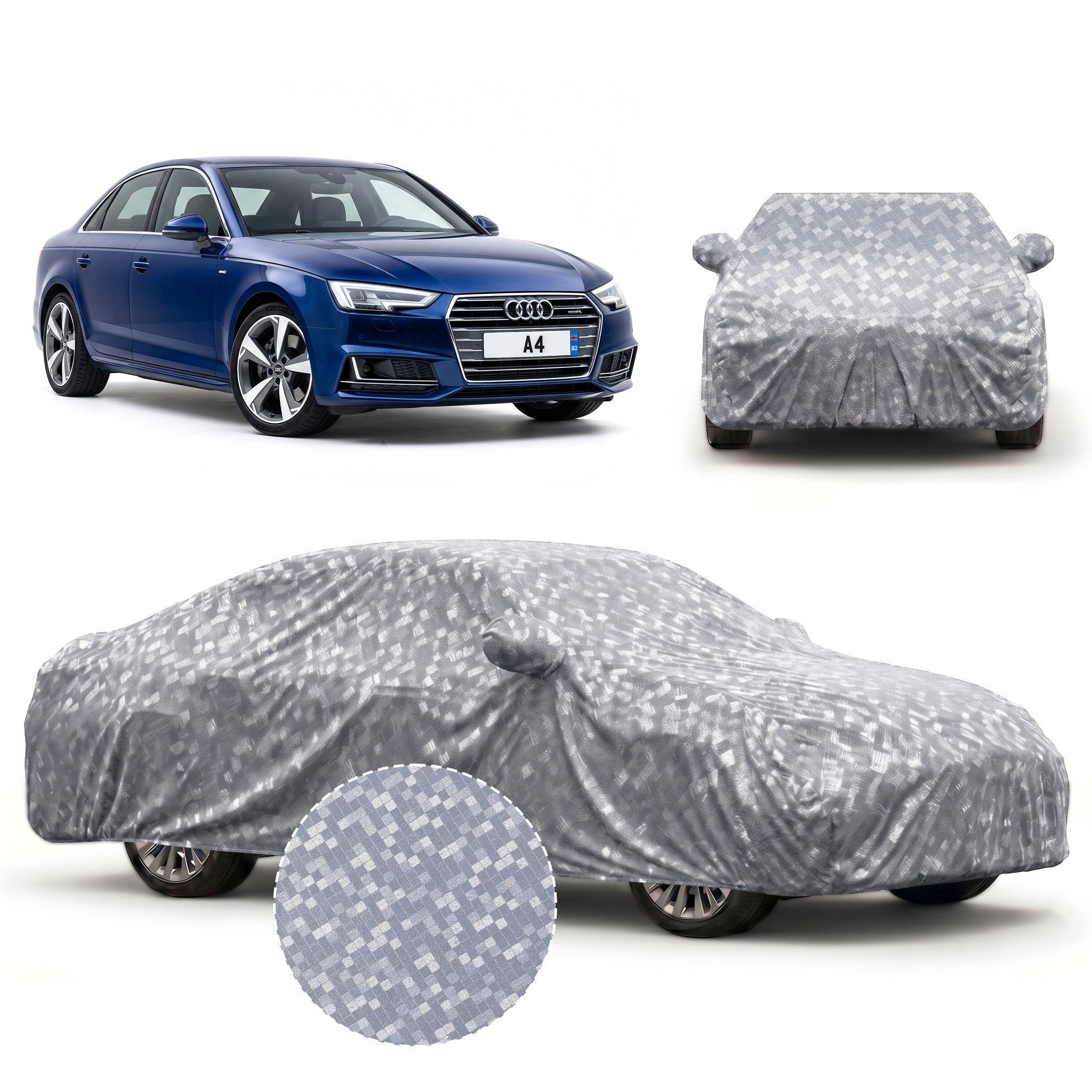PROTEGO Premium Car Cover for Audi A4 | Waterproof, Dustproof & UV Protection |